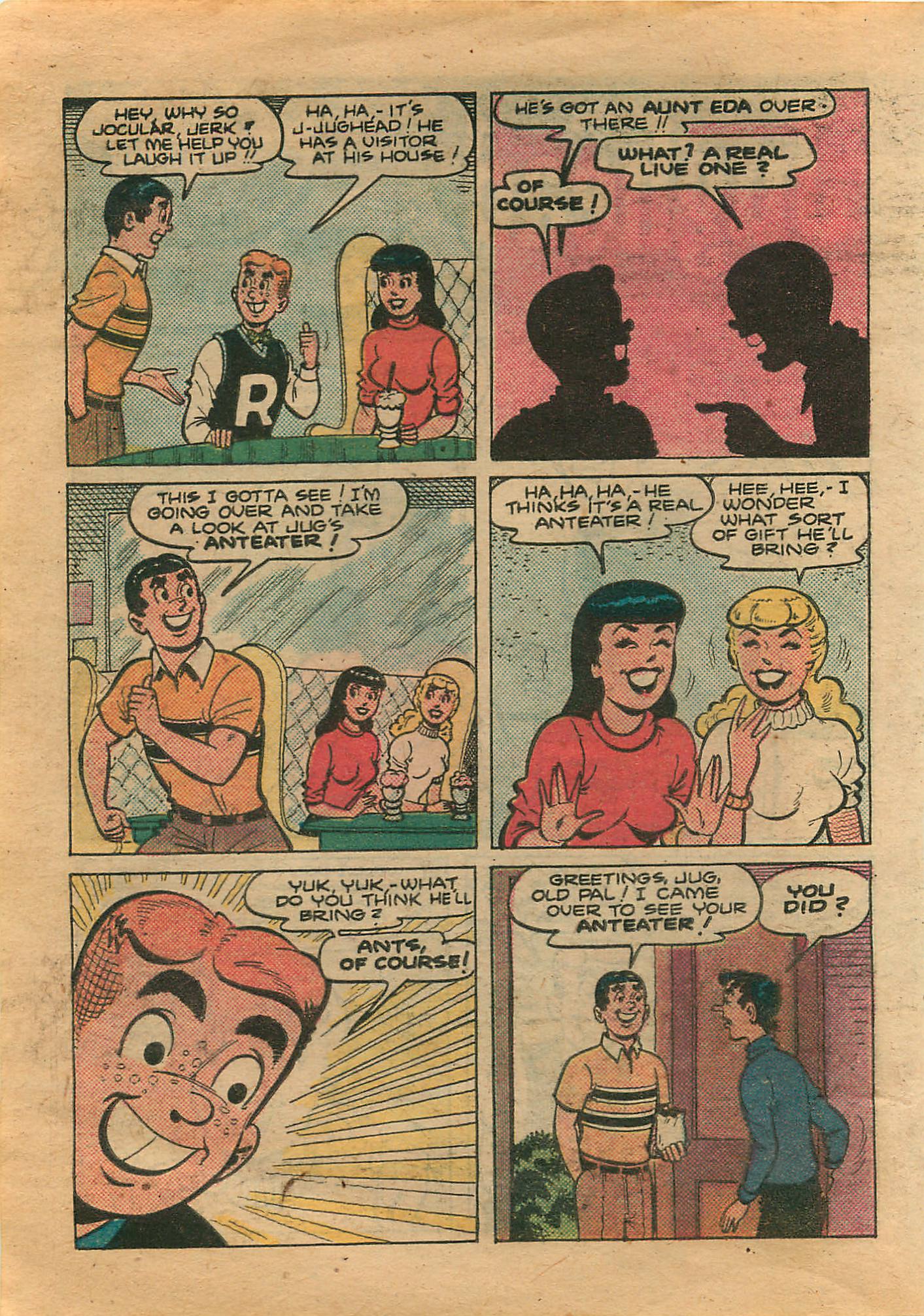 Read online Jughead Jones Comics Digest comic -  Issue #16 - 84