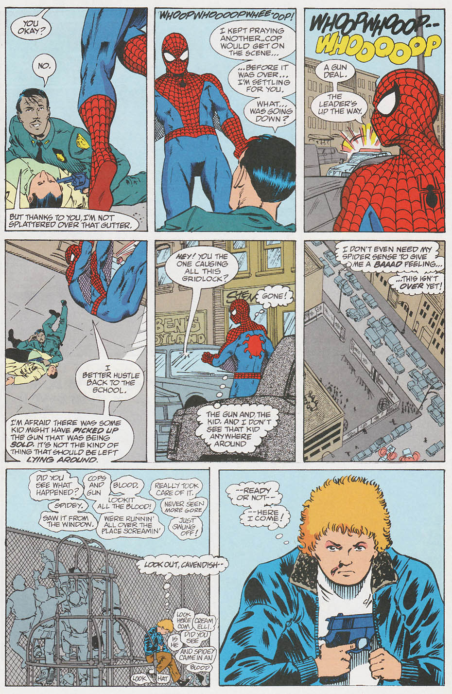 Read online Spider-Man (1990) comic -  Issue #27 - There's Something About A Gun Part 1 - 23