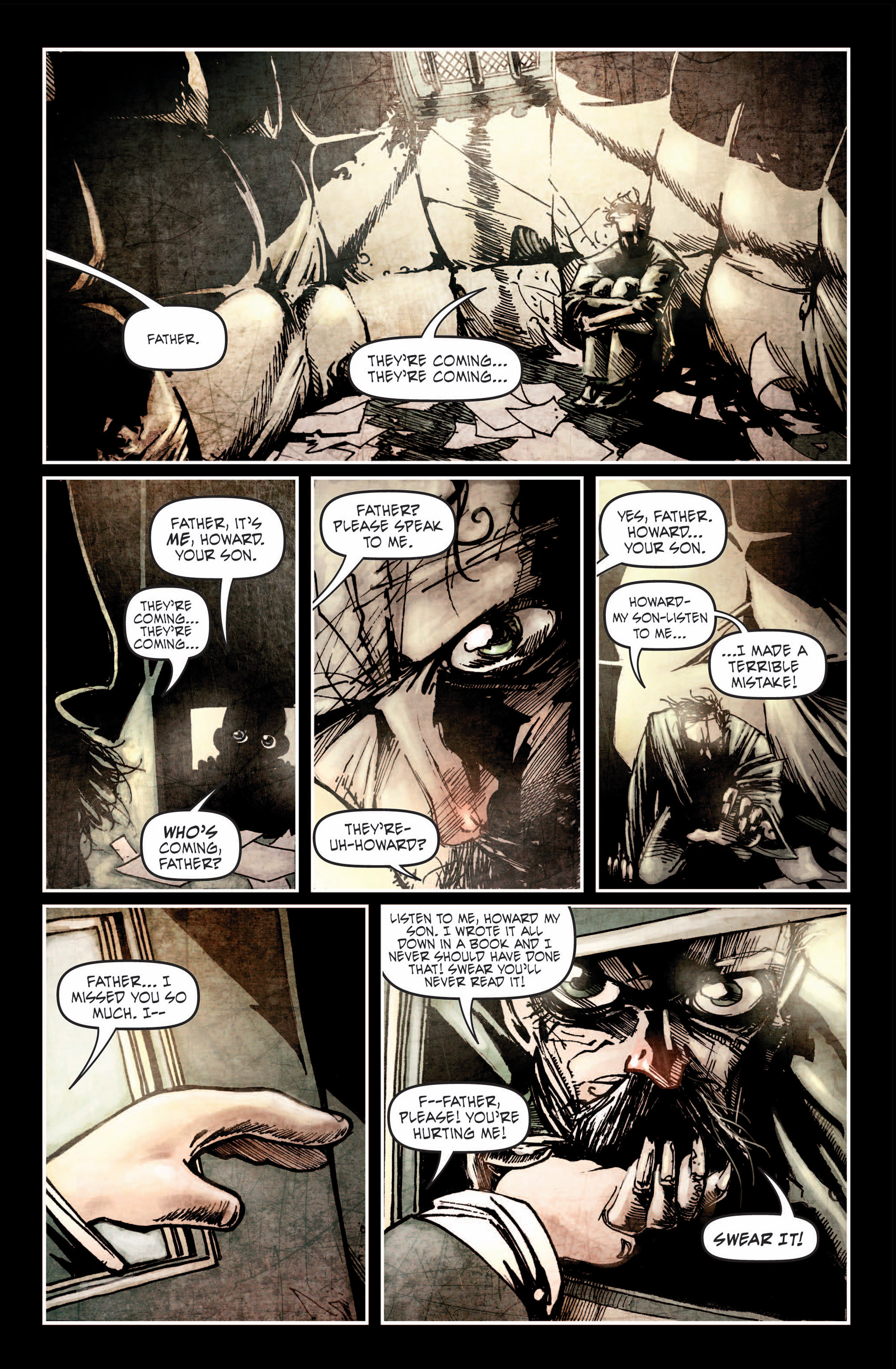 Read online Arcana Studio Presents Howard Lovecraft & the Frozen Kingdom comic -  Issue #1 - 5