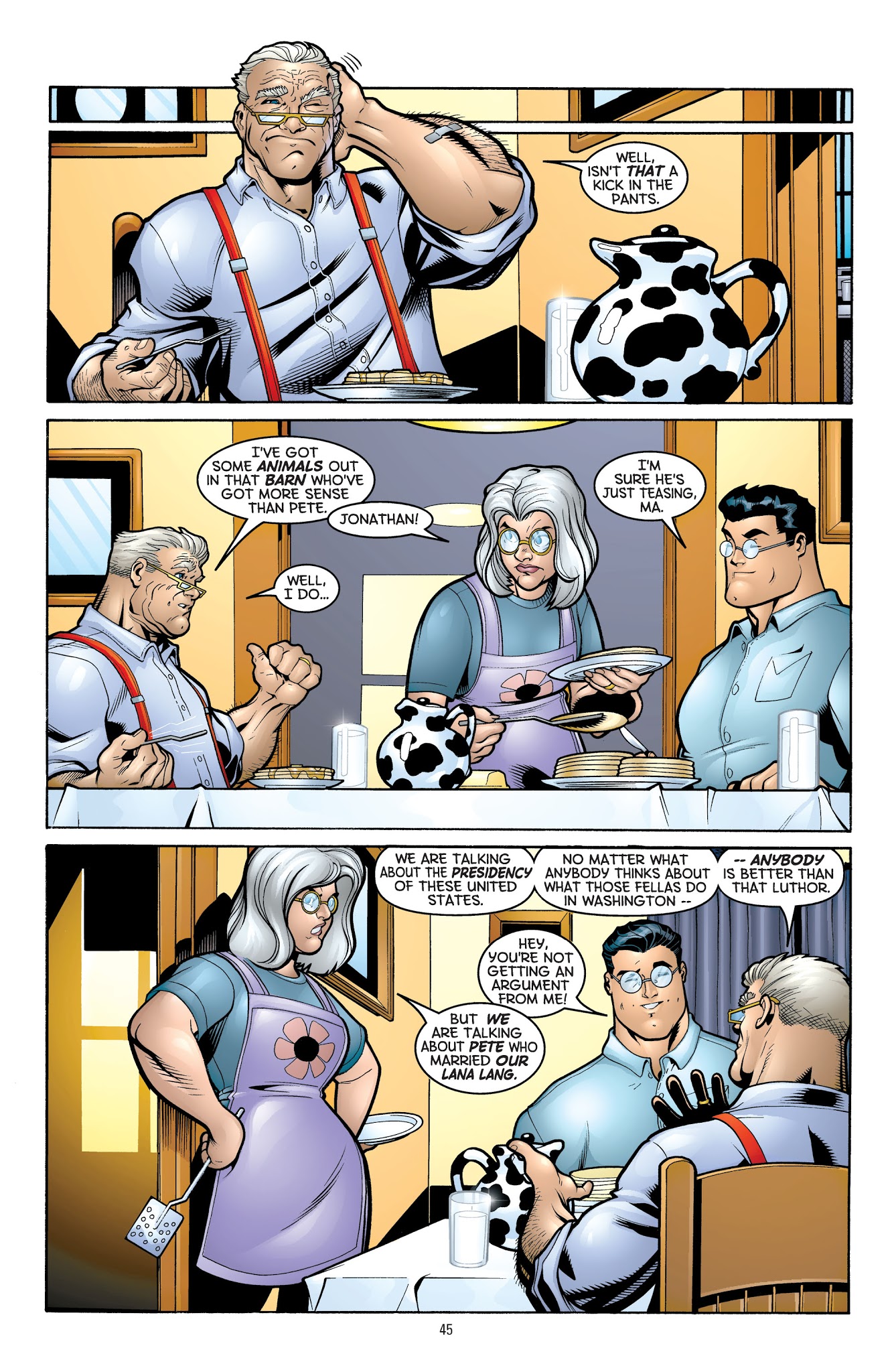 Read online Superman: President Luthor comic -  Issue # TPB - 45