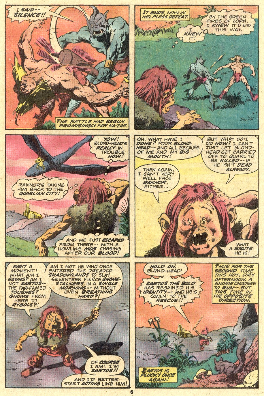 Read online Ka-Zar comic -  Issue #19 - 5