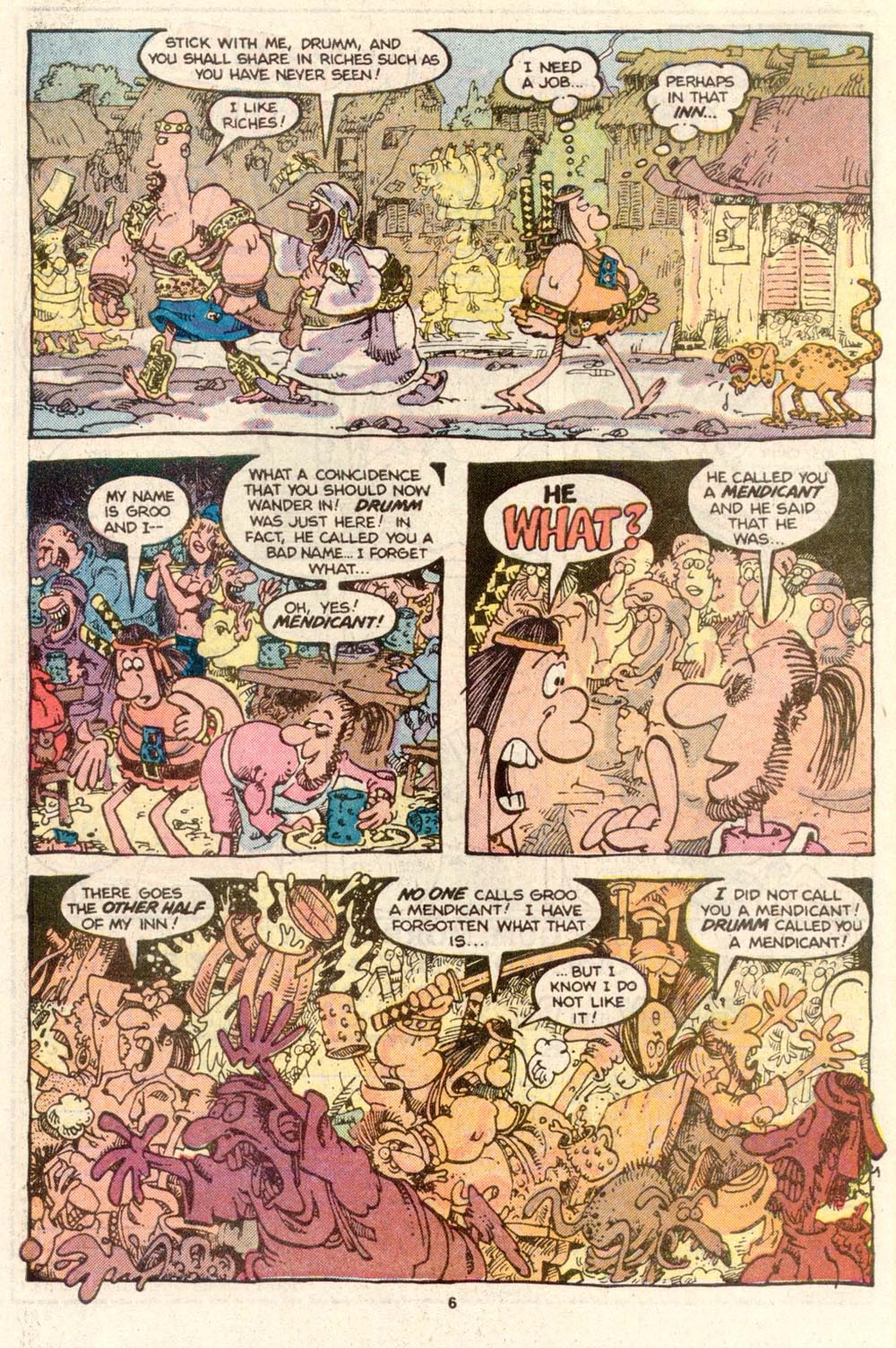 Read online Sergio Aragonés Groo the Wanderer comic -  Issue #23 - 7