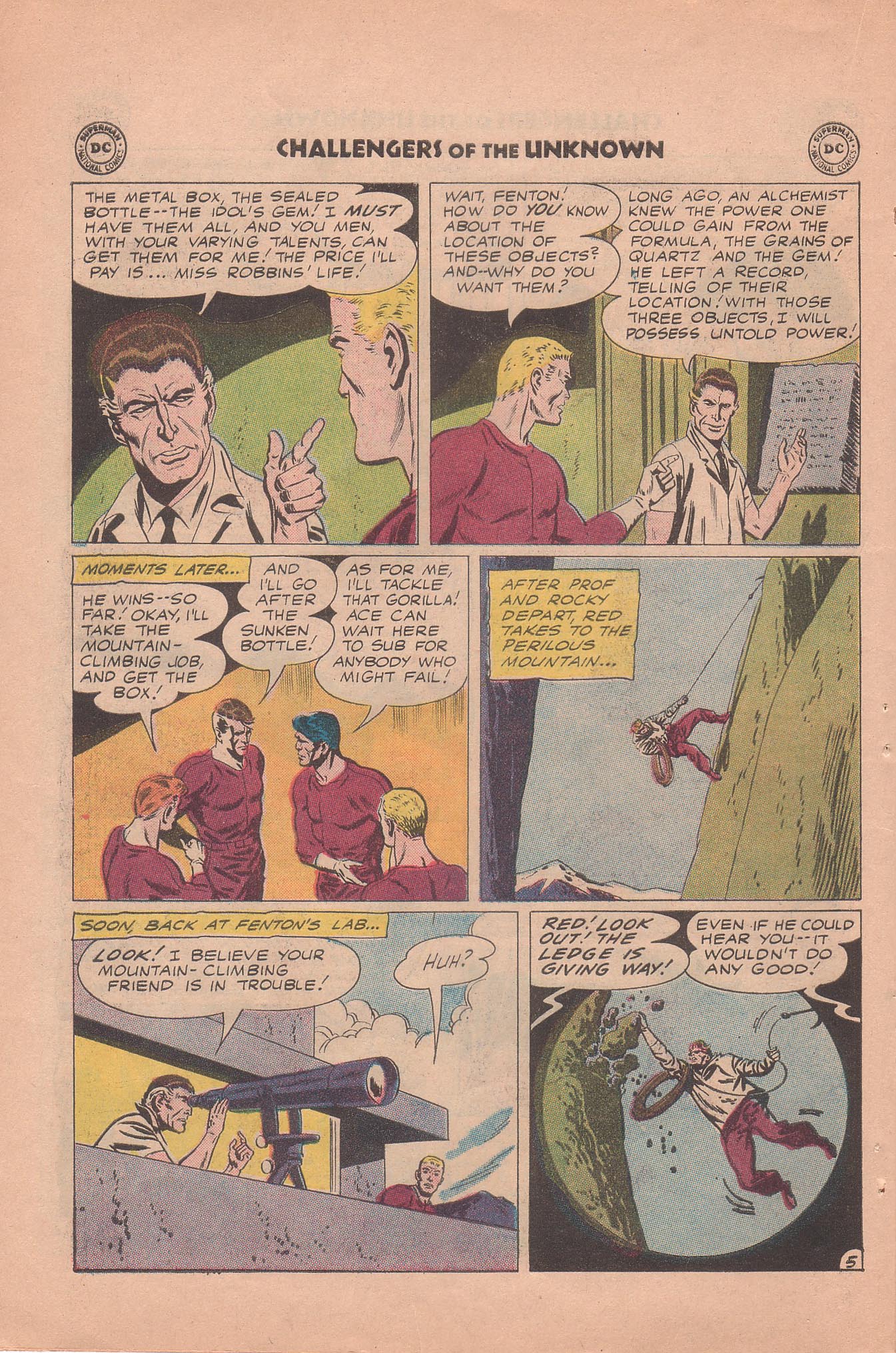 Read online Challengers of the Unknown (1958) comic -  Issue #12 - 22