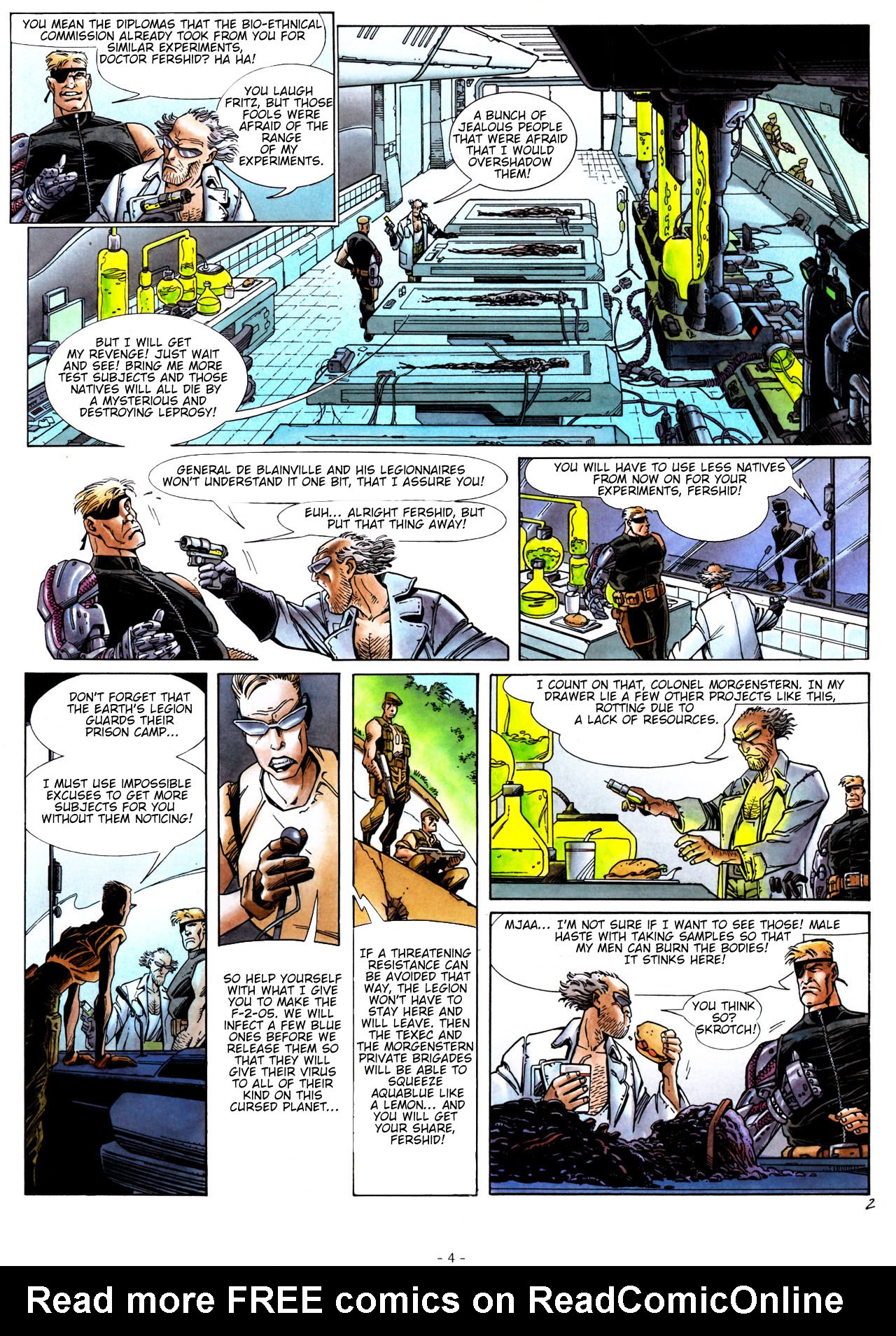 Read online Aquablue comic -  Issue #5 - 5