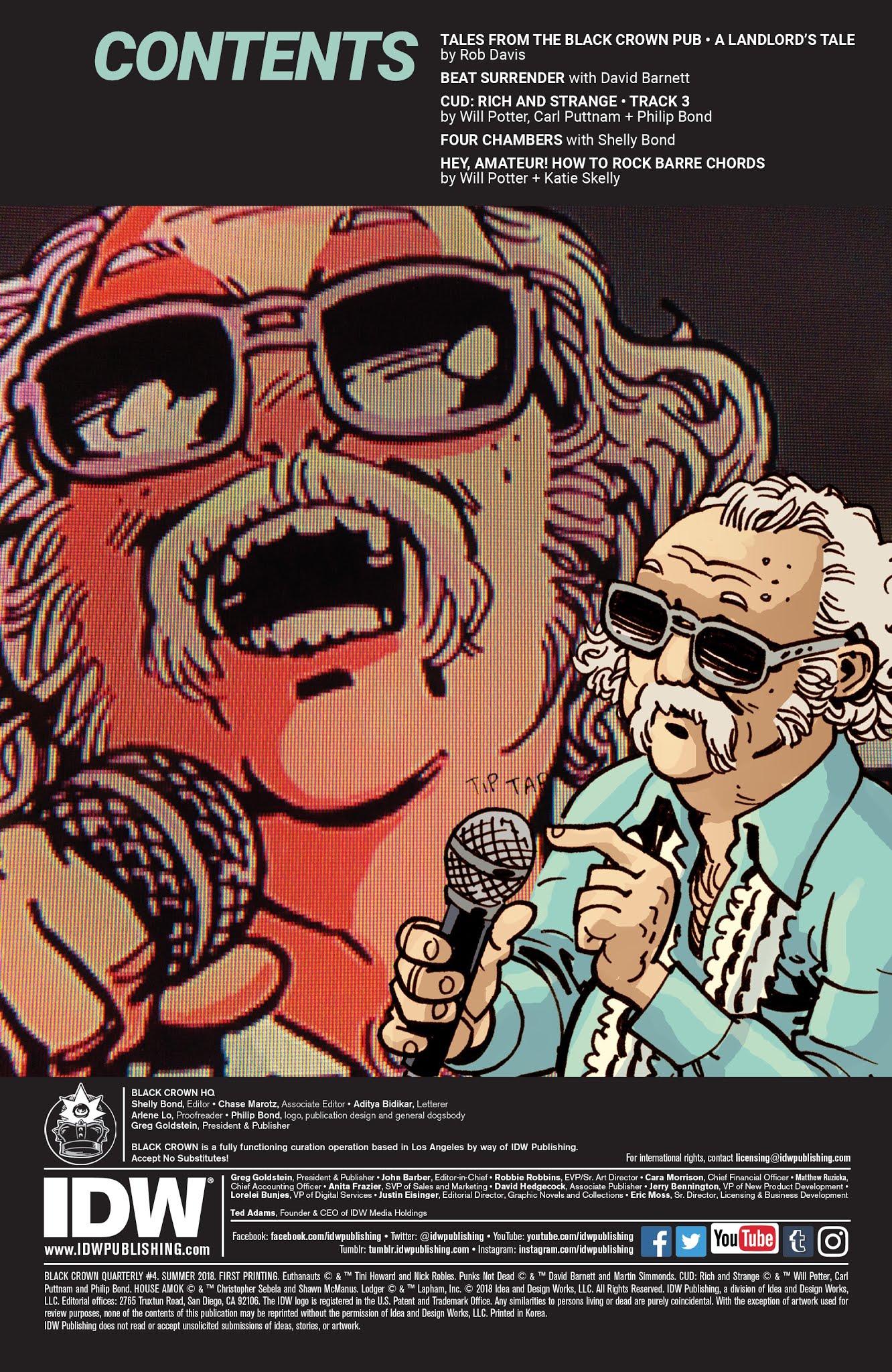 Read online Black Crown Quarterly comic -  Issue #4 - 2