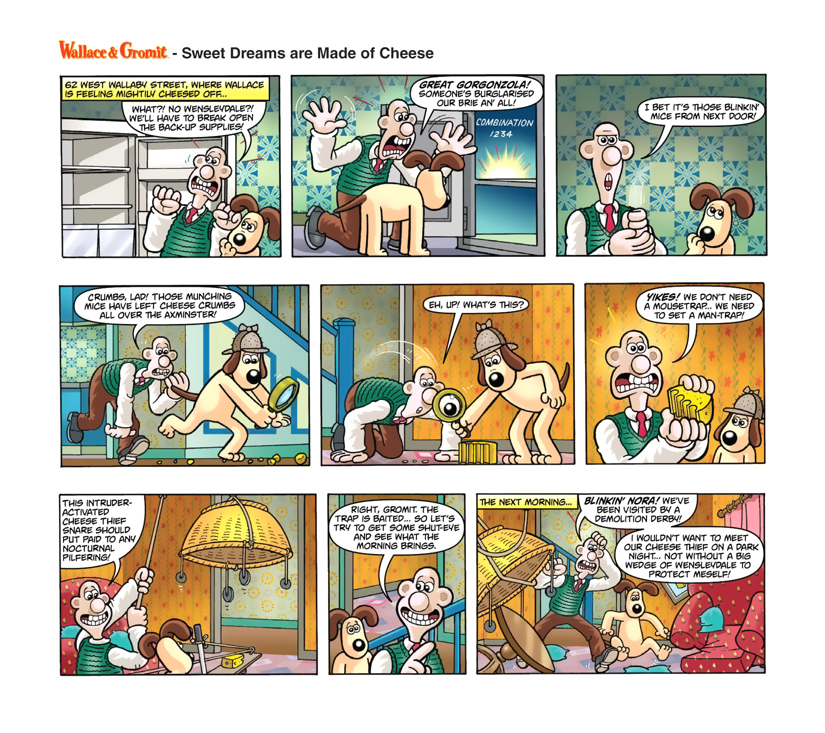 Read online Wallace & Gromit Dailies comic -  Issue #6 - 4