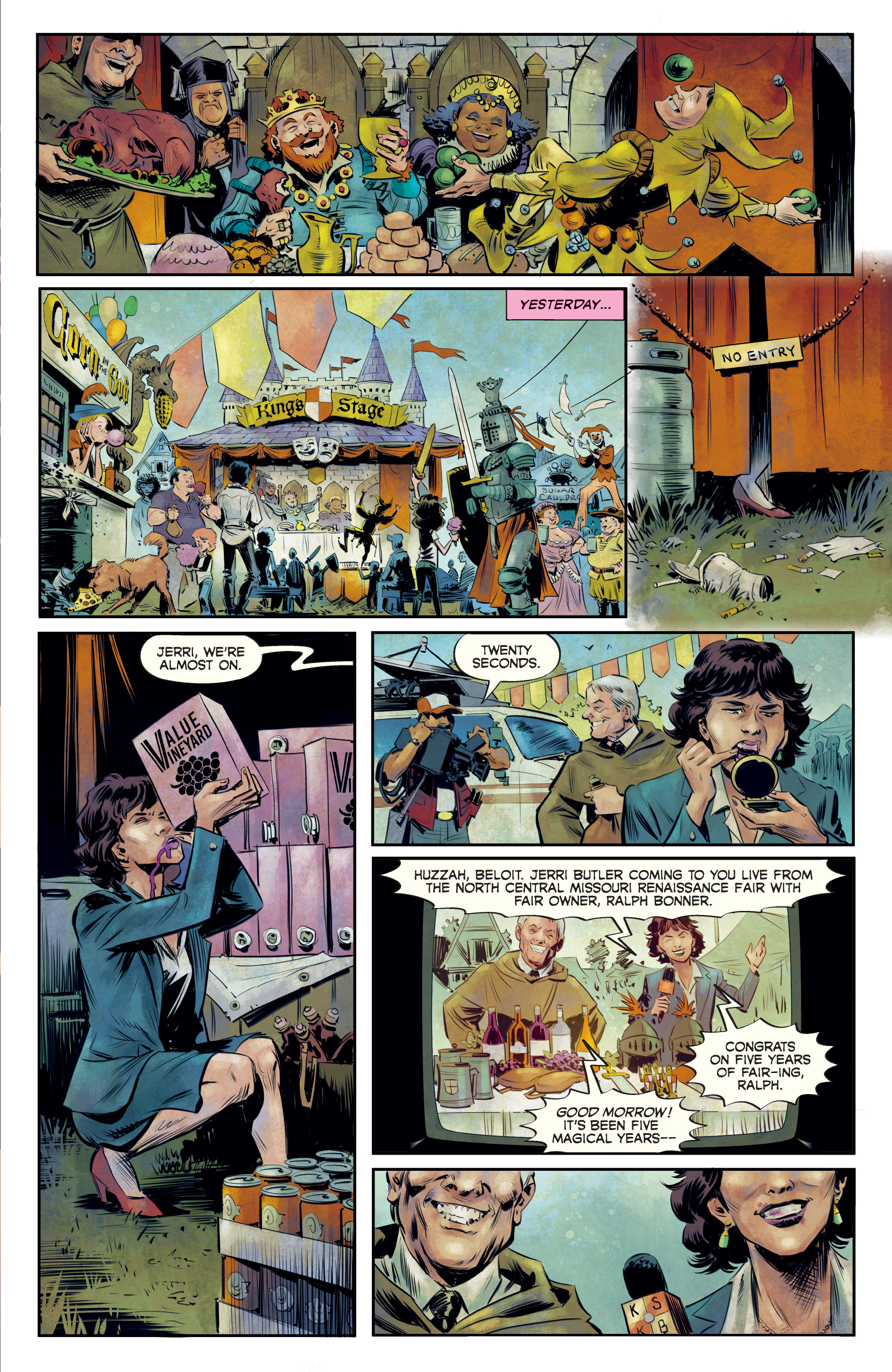 Read online Count Crowley: Reluctant Midnight Monster Hunter comic -  Issue #1 - 7