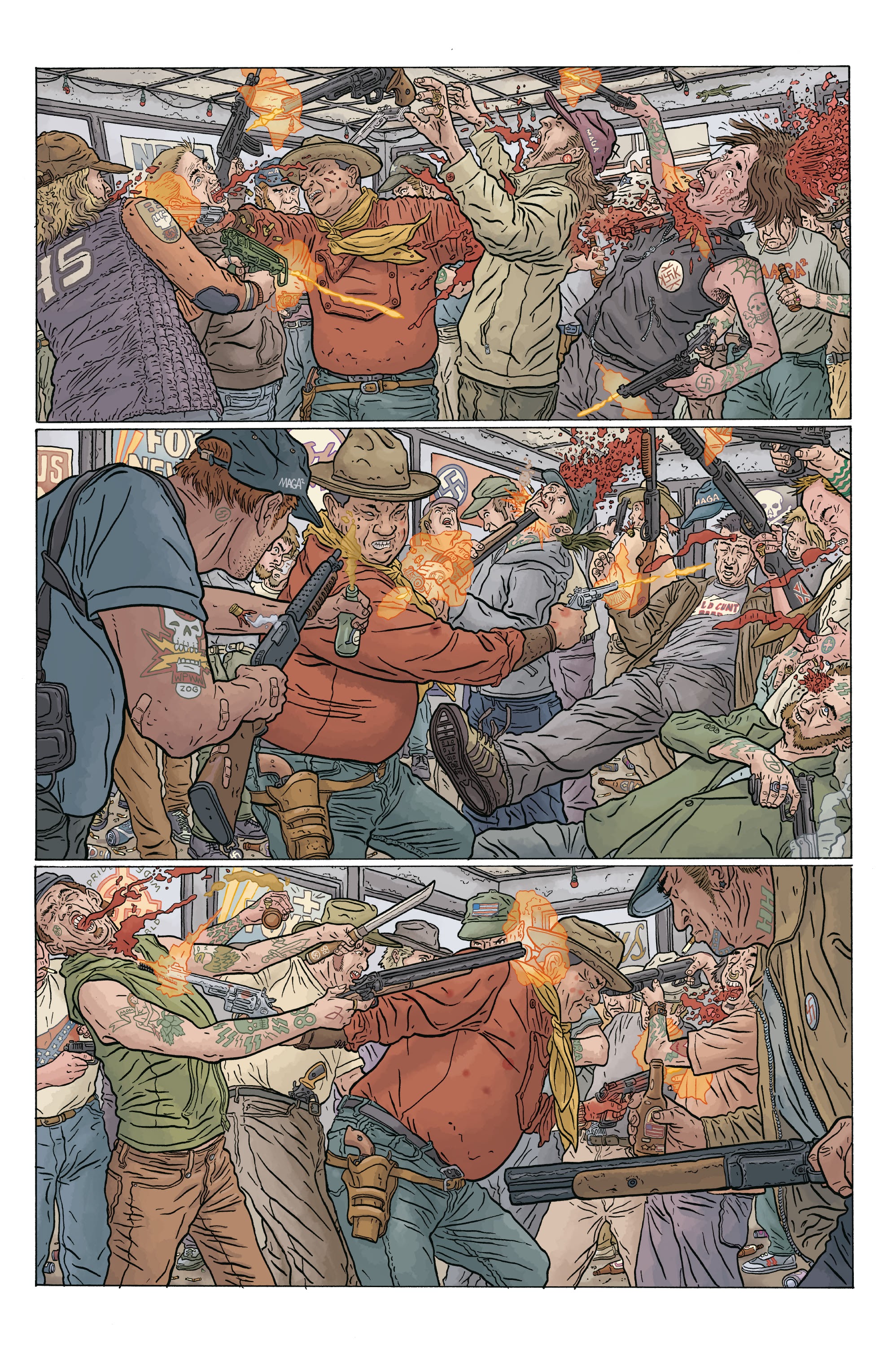Read online Shaolin Cowboy: Cruel to Be Kin comic -  Issue #5 - 17
