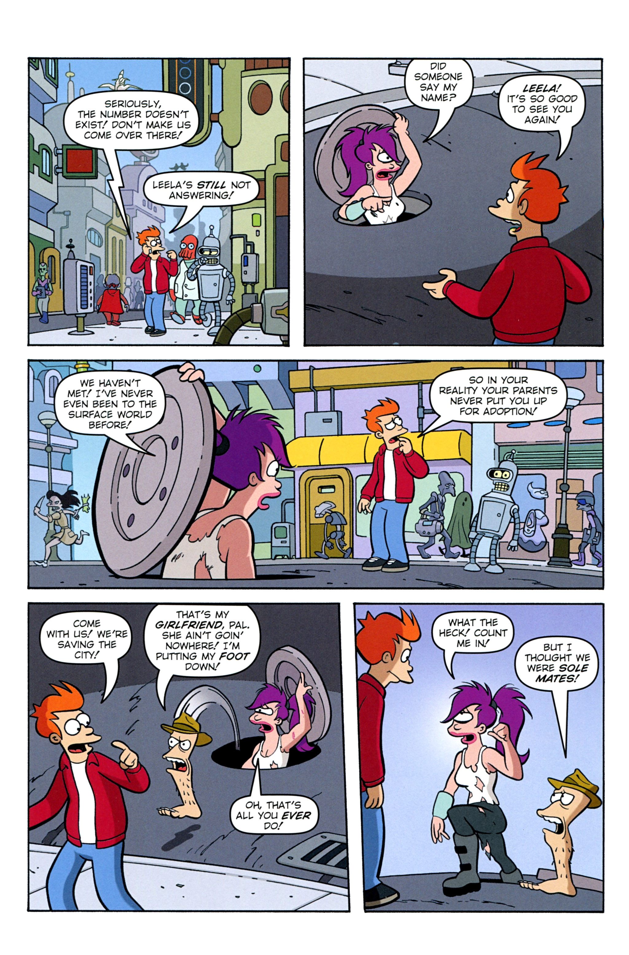 Read online Futurama Comics comic -  Issue #74 - 7