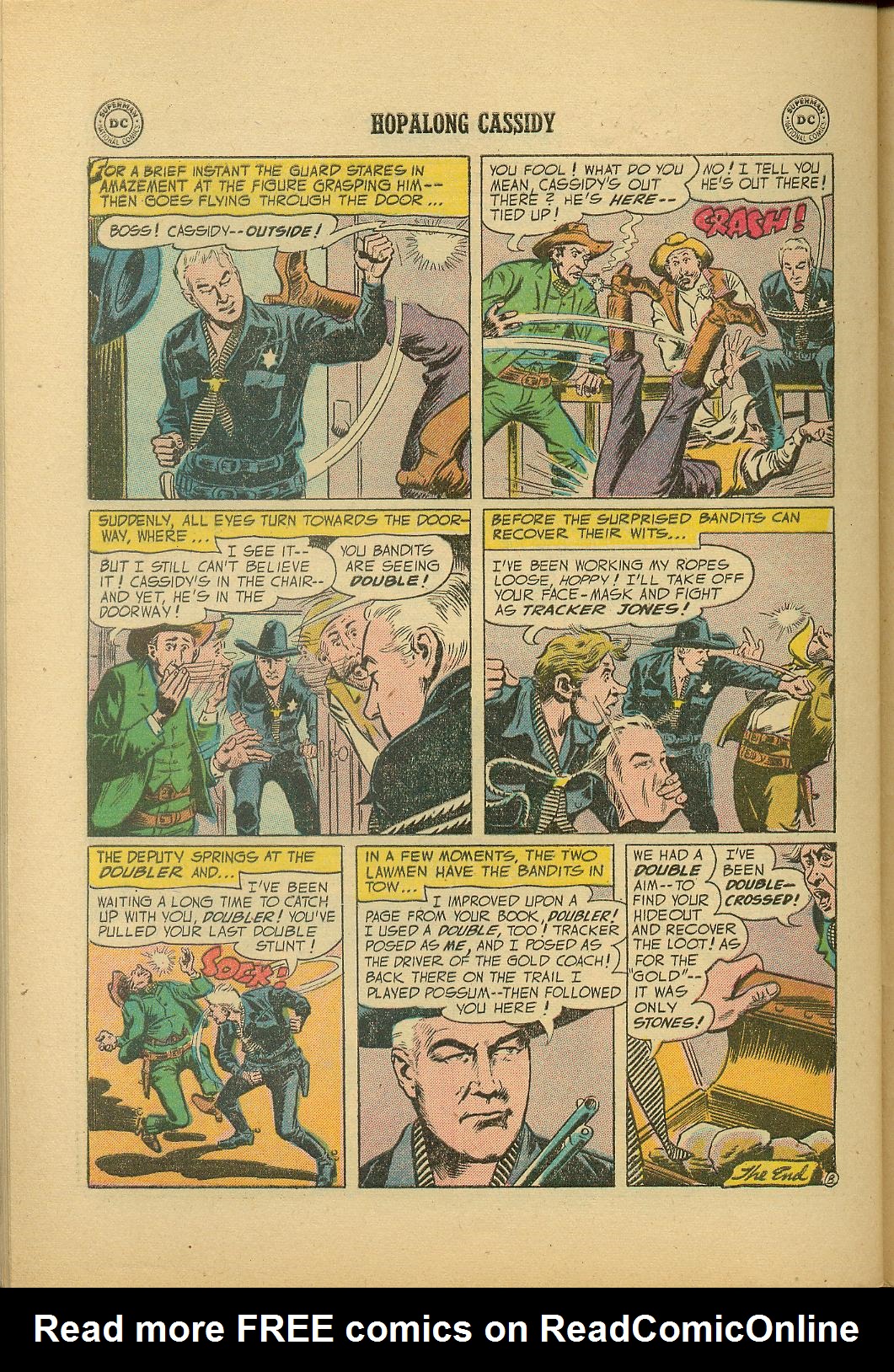 Read online Hopalong Cassidy comic -  Issue #100 - 32