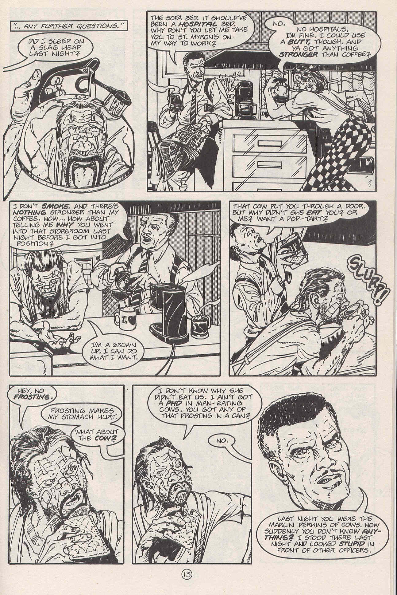 Read online Man-Eating Cow comic -  Issue #2 - 14
