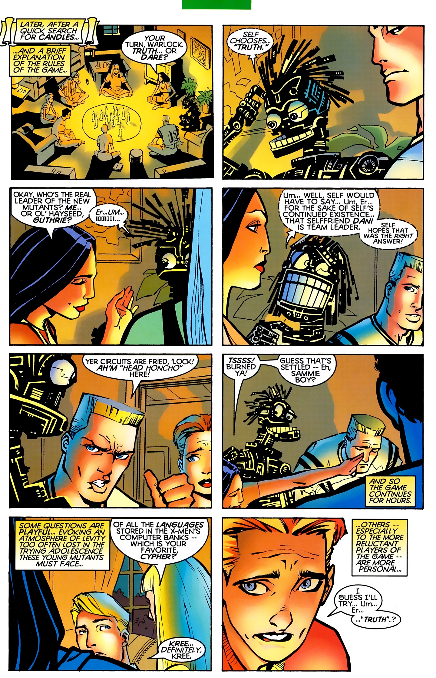 Read online New Mutants: Truth or Death comic -  Issue #1 - 13