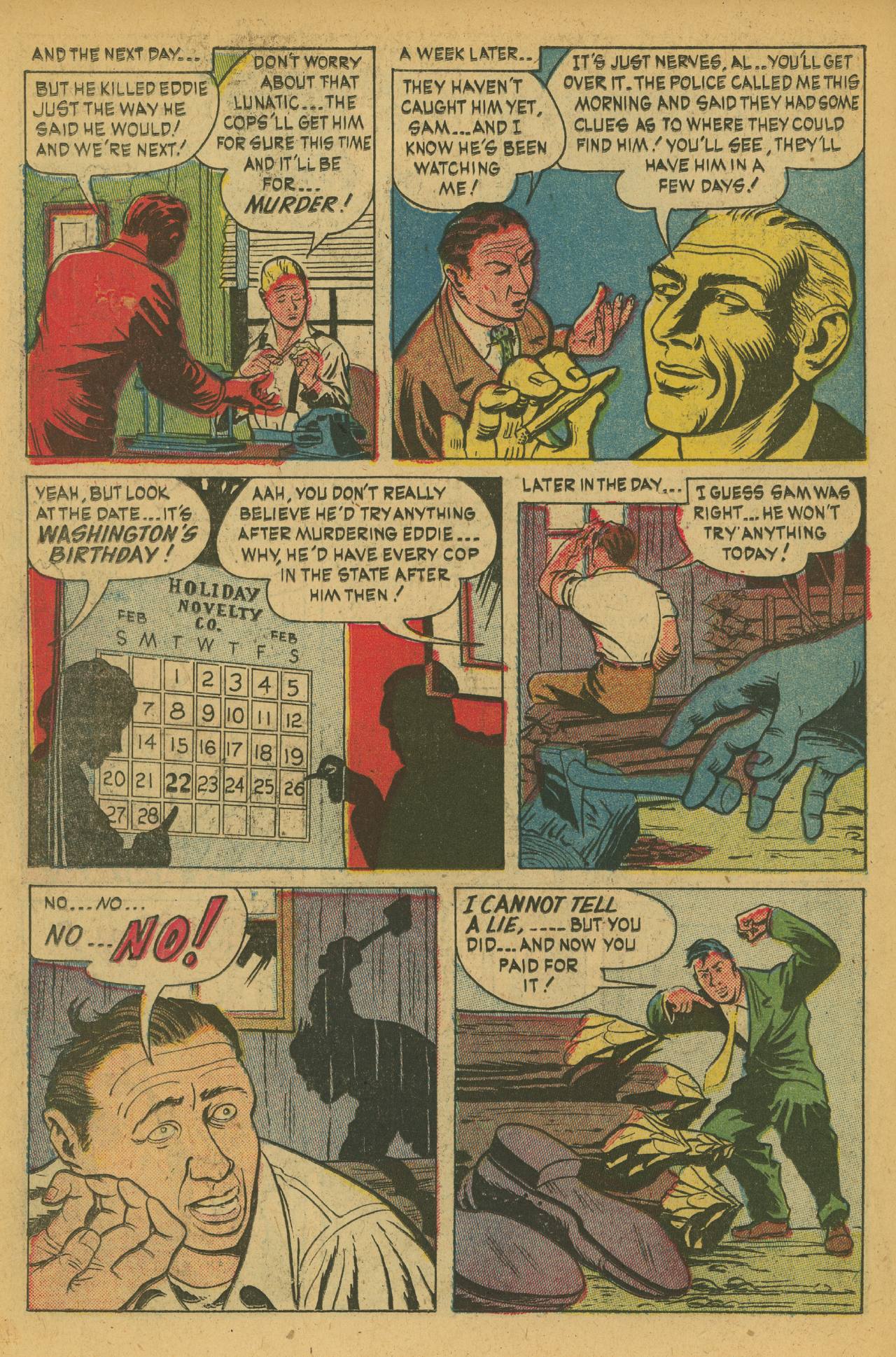 Read online Weird Mysteries (1952) comic -  Issue #1 - 16