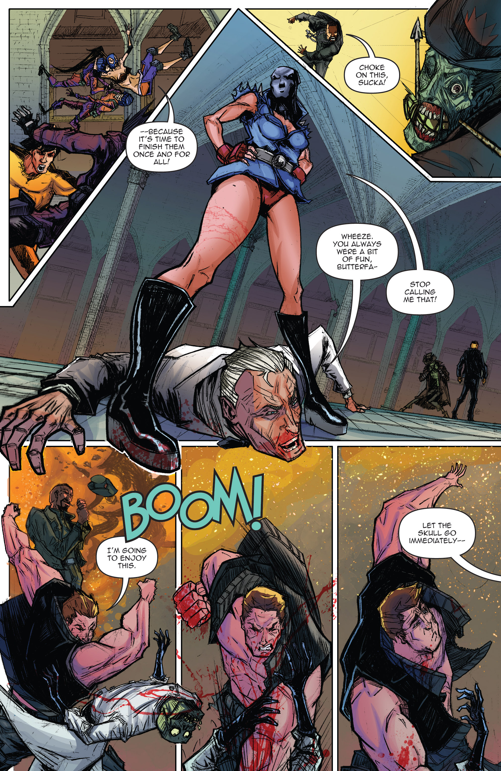 Read online Infinite Seven comic -  Issue #4 - 21