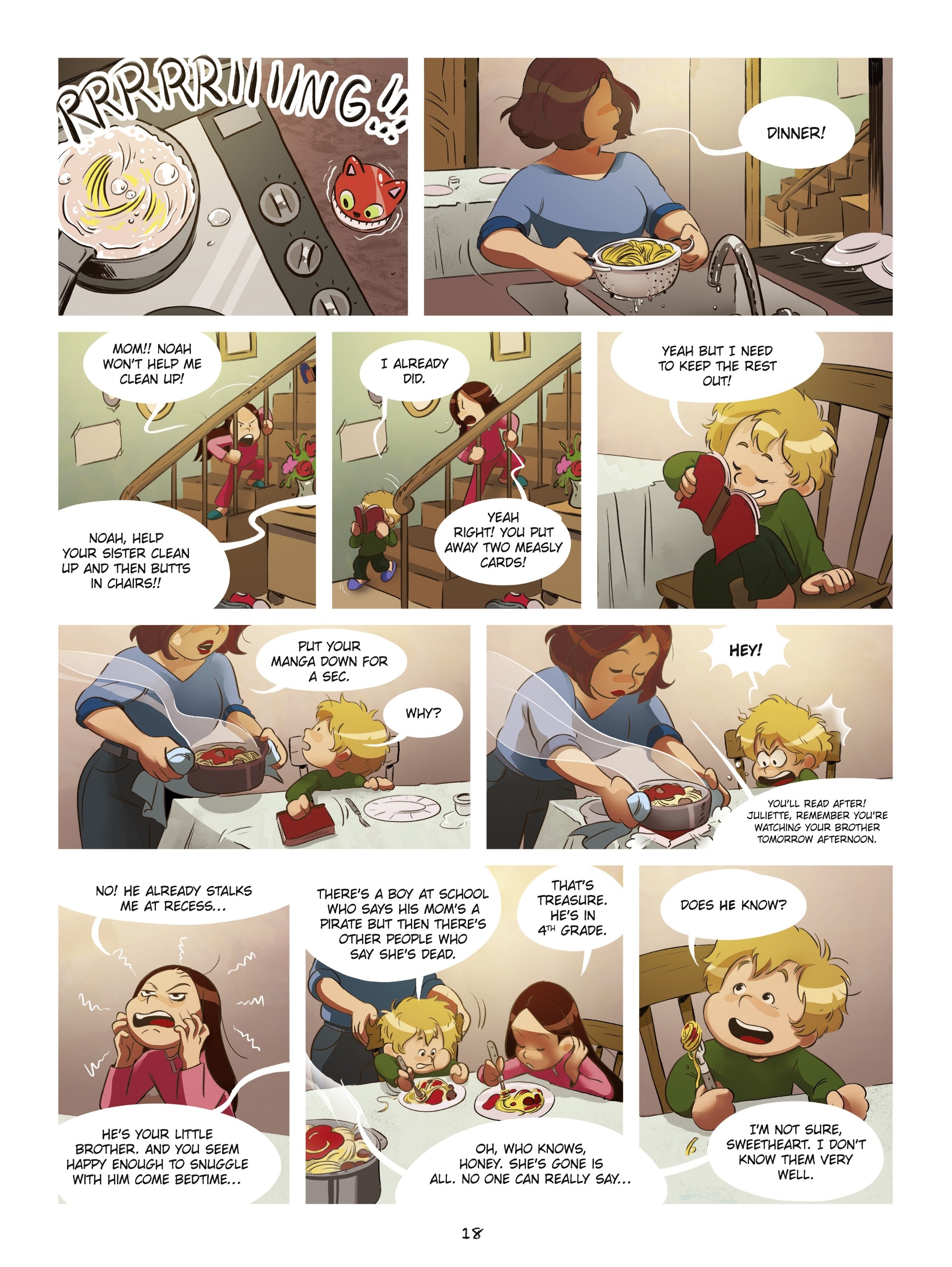 Read online Treasure: The Red Wave comic -  Issue # TPB - 18