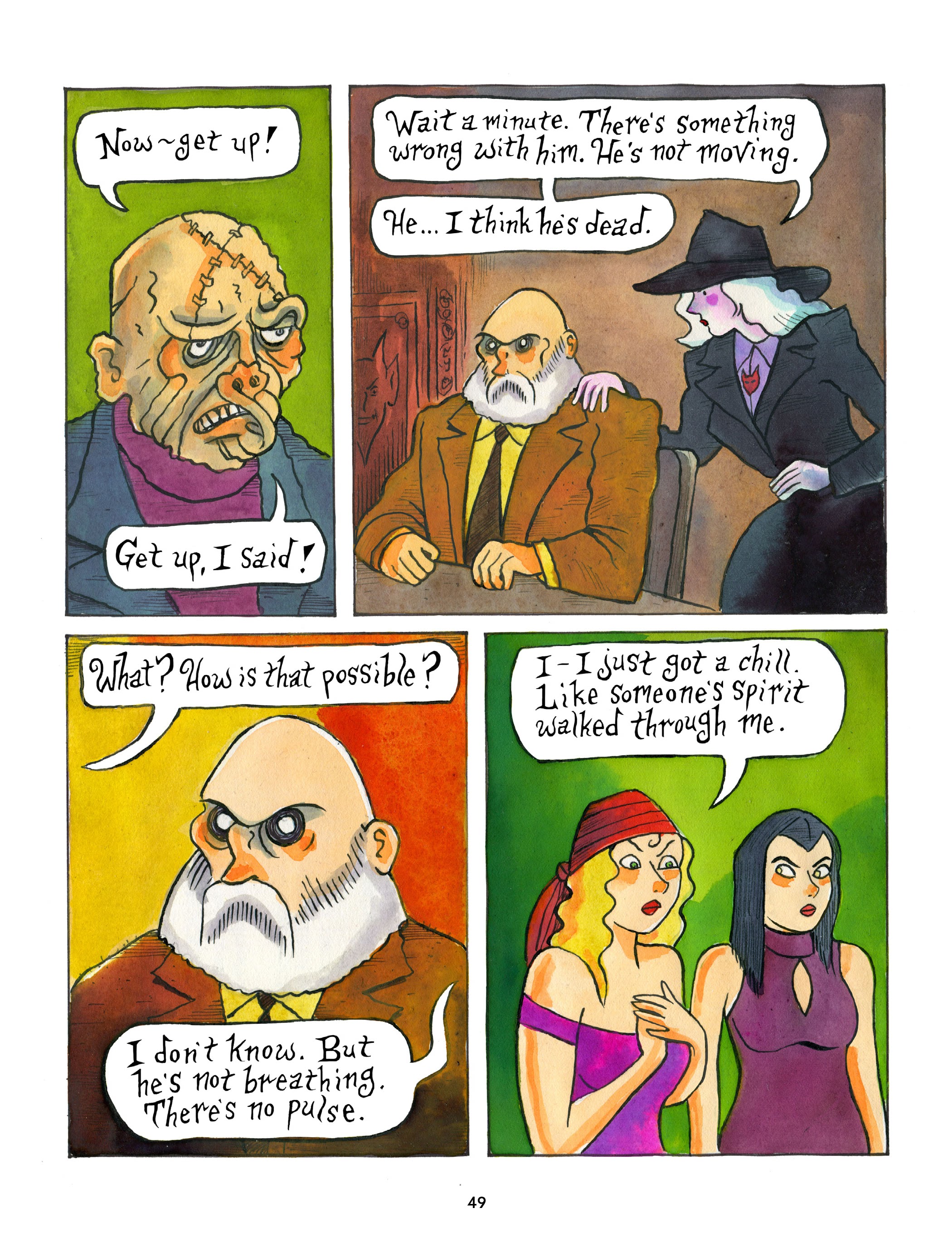 Read online Poison Flowers & Pandemonium comic -  Issue # TPB (Part 1) - 56