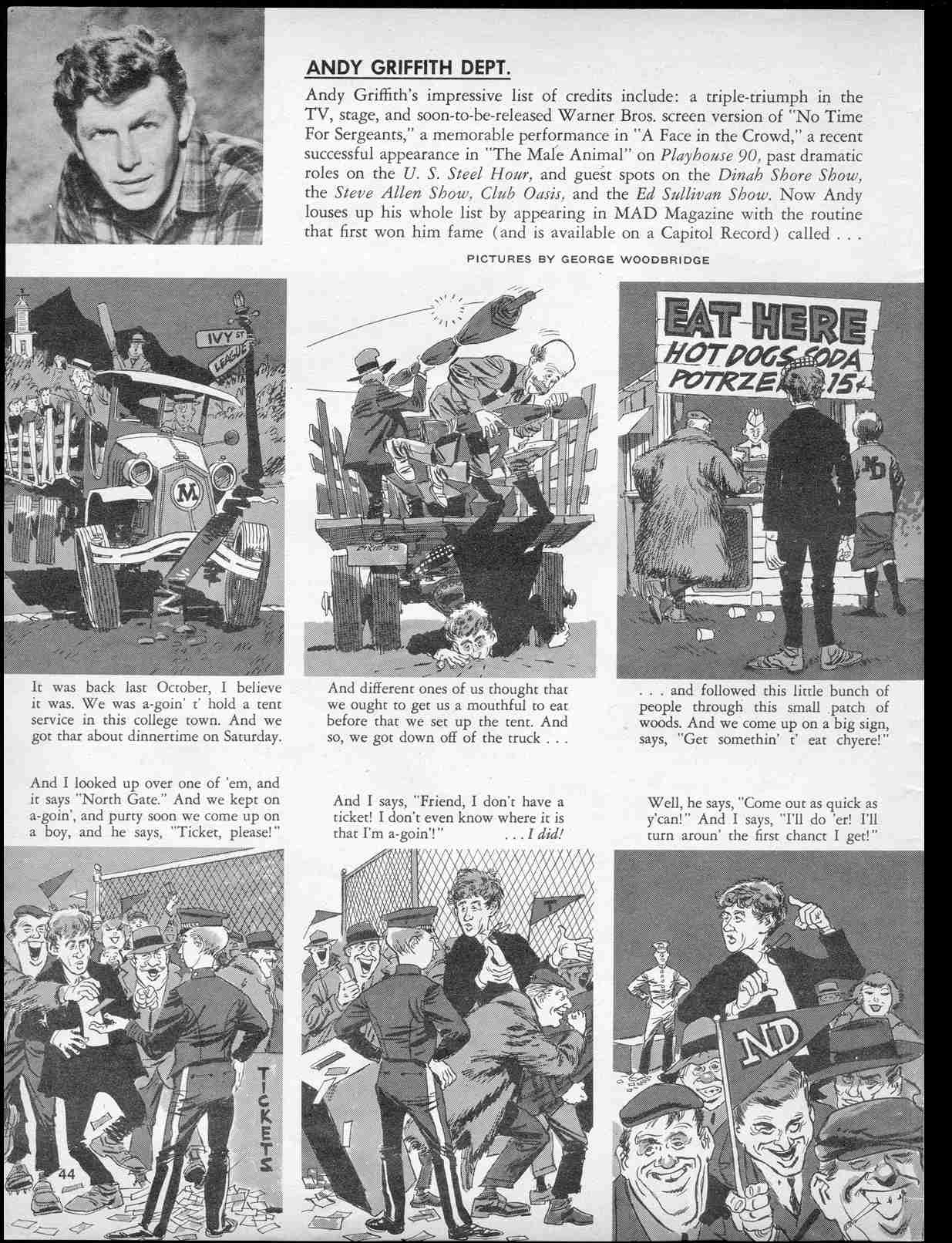 Read online MAD comic -  Issue #40 - 46