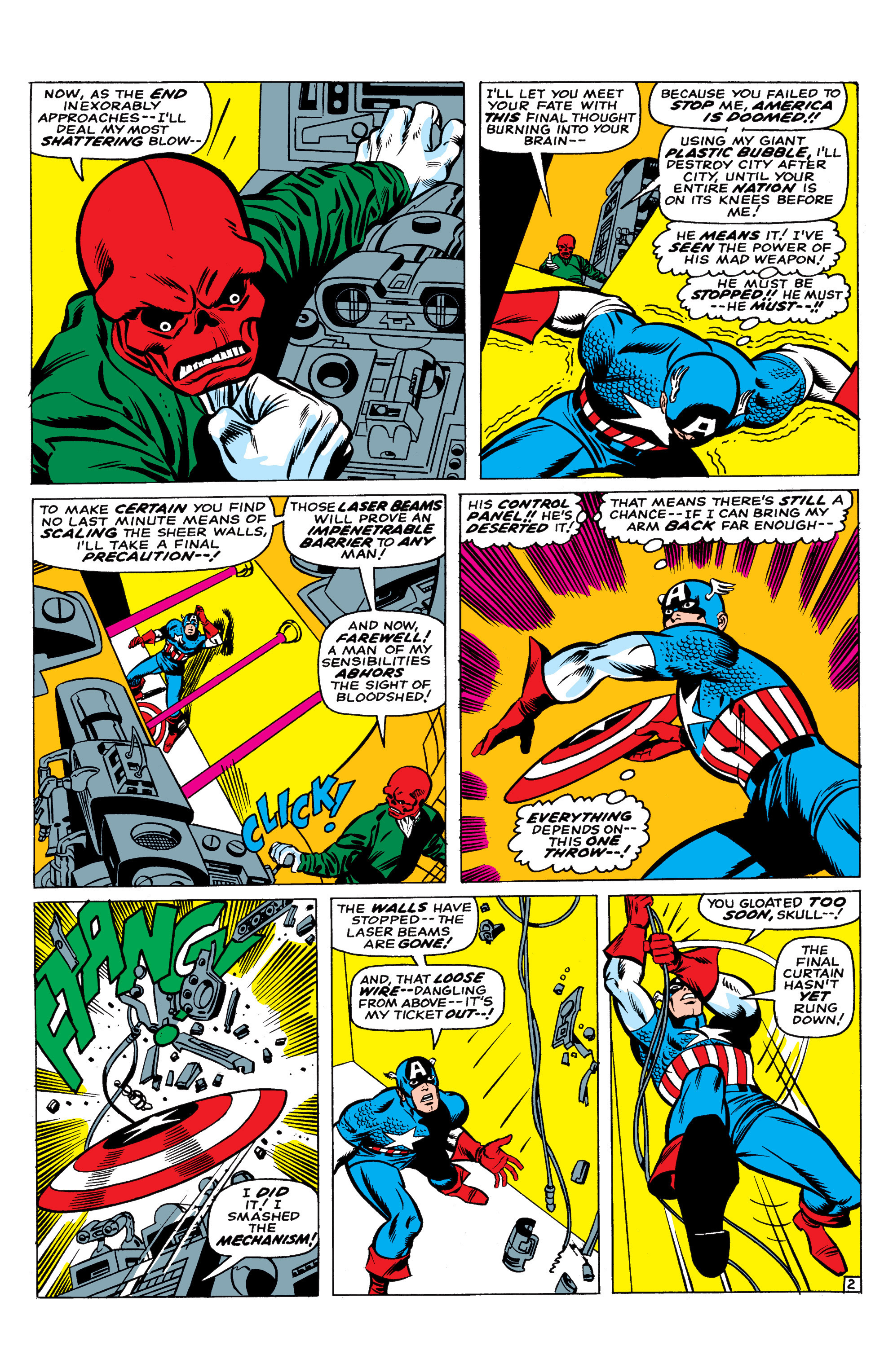 Read online Marvel Masterworks: Captain America comic -  Issue # TPB 2 (Part 1) - 96