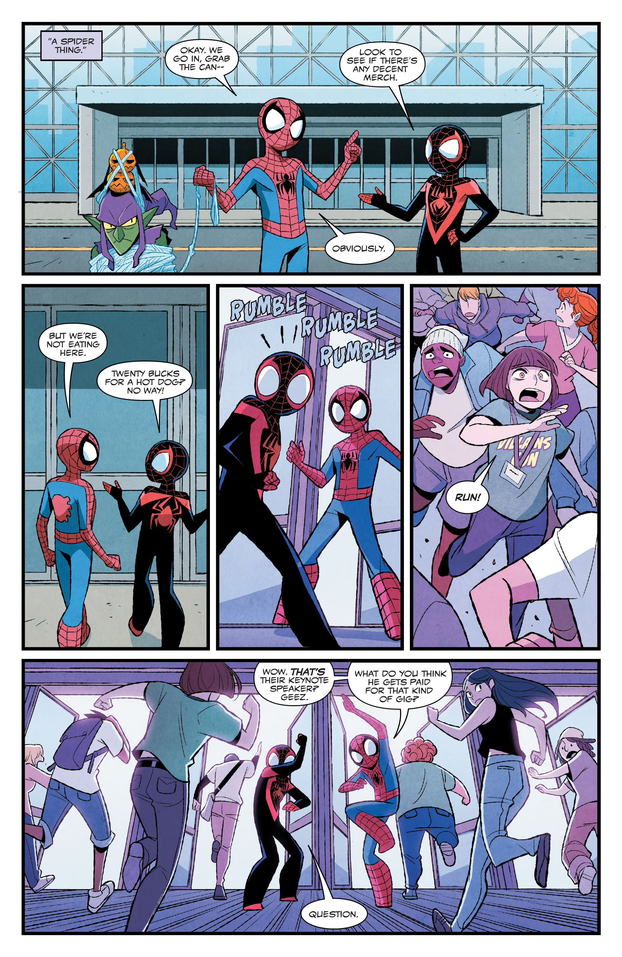 Read online Peter Parker And Miles Morales Spider-Men Double Trouble comic -  Issue #3 - 20