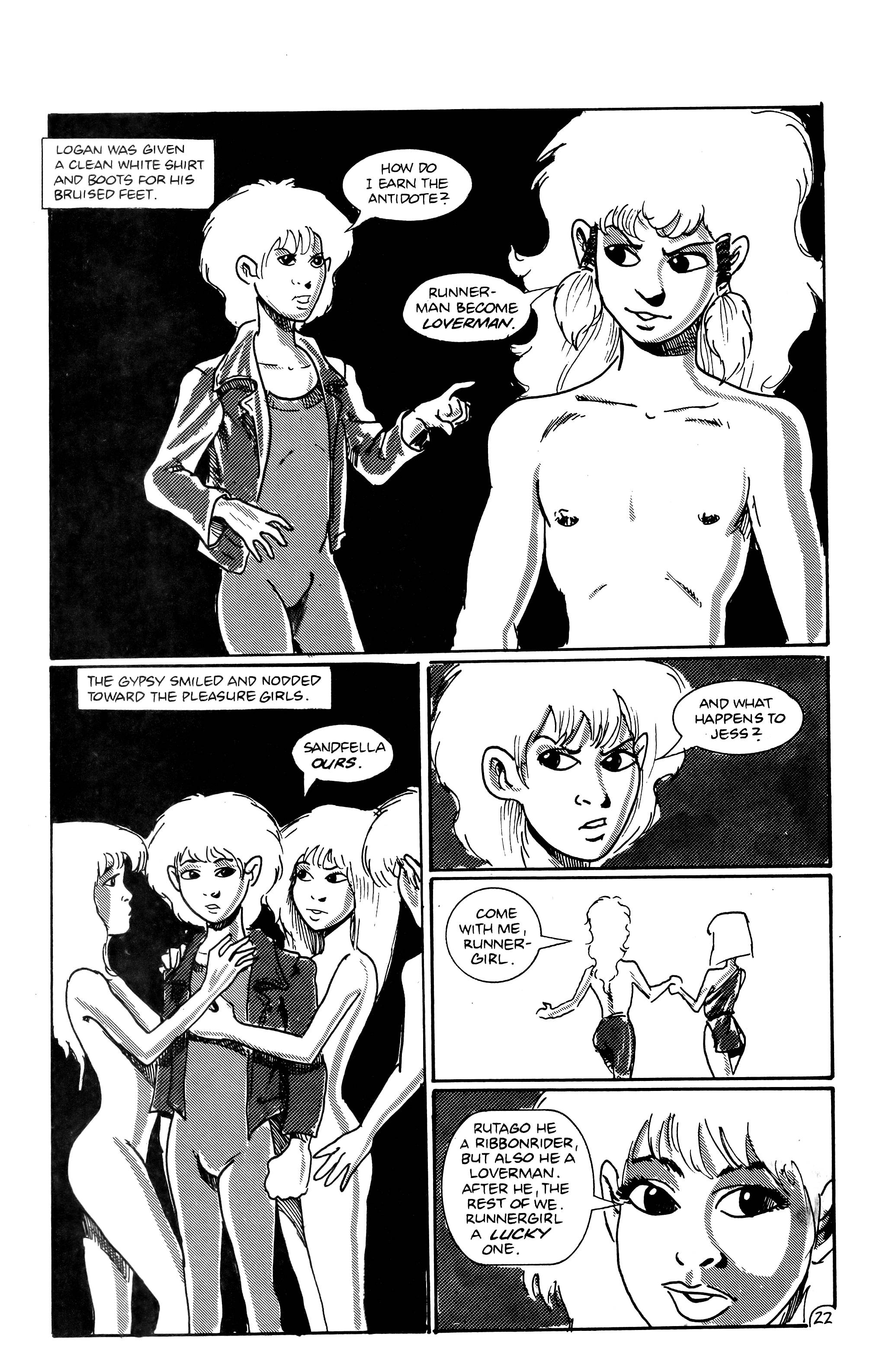 Read online Logan's Run (1990) comic -  Issue #4 - 24