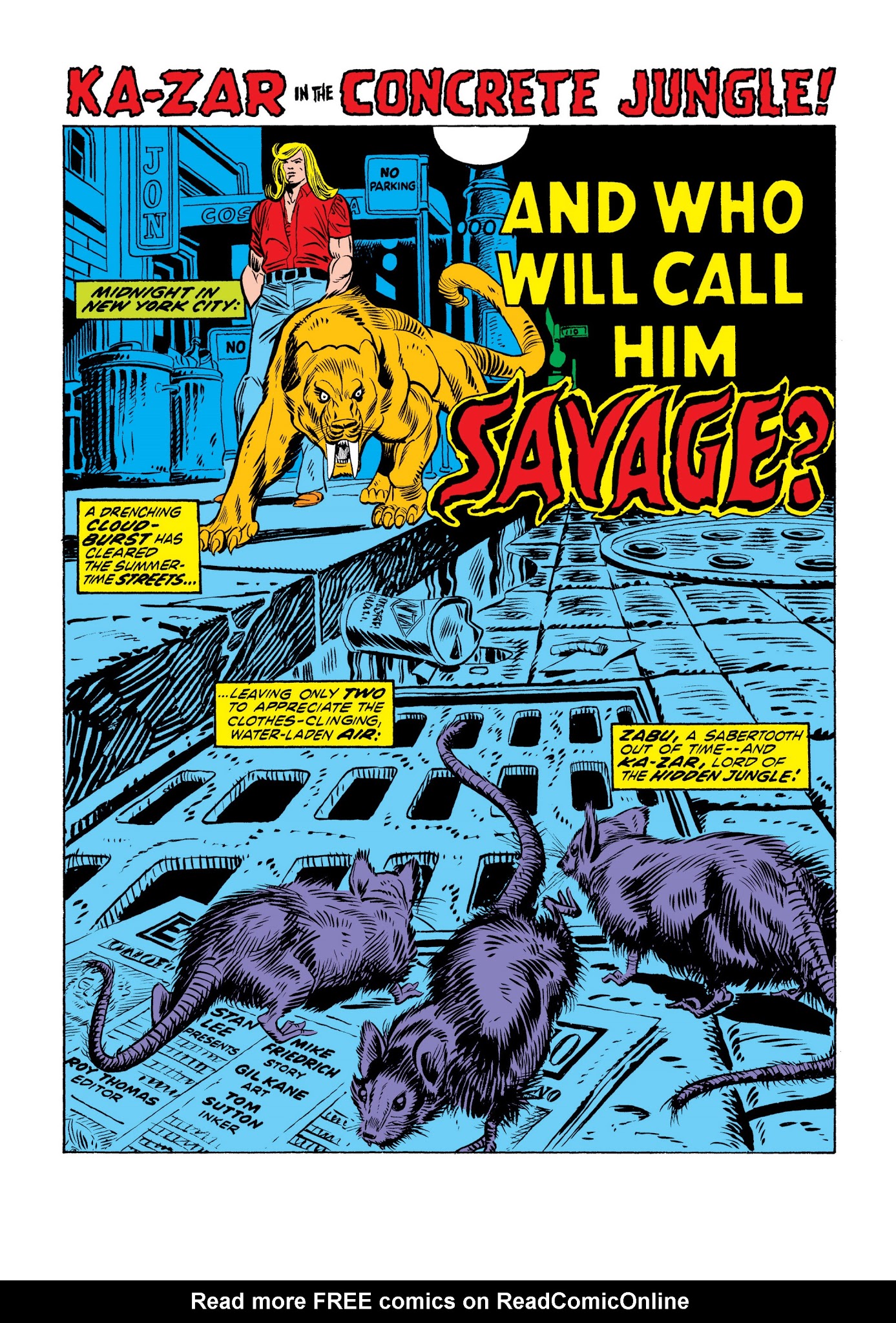 Read online Marvel Masterworks: Ka-Zar comic -  Issue # TPB 1 - 49