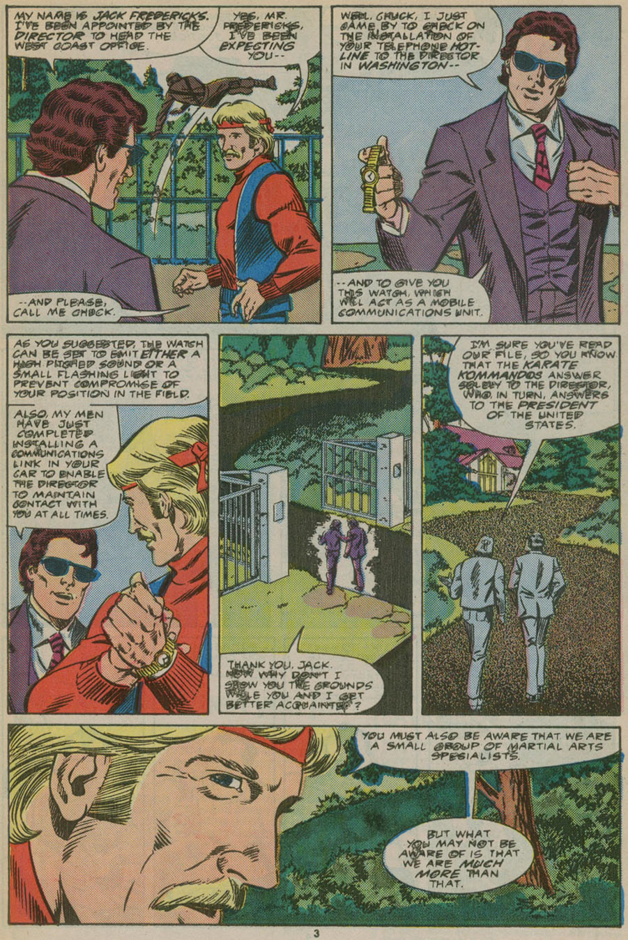 Read online Chuck Norris and the Karate Kommandos comic -  Issue #4 - 4