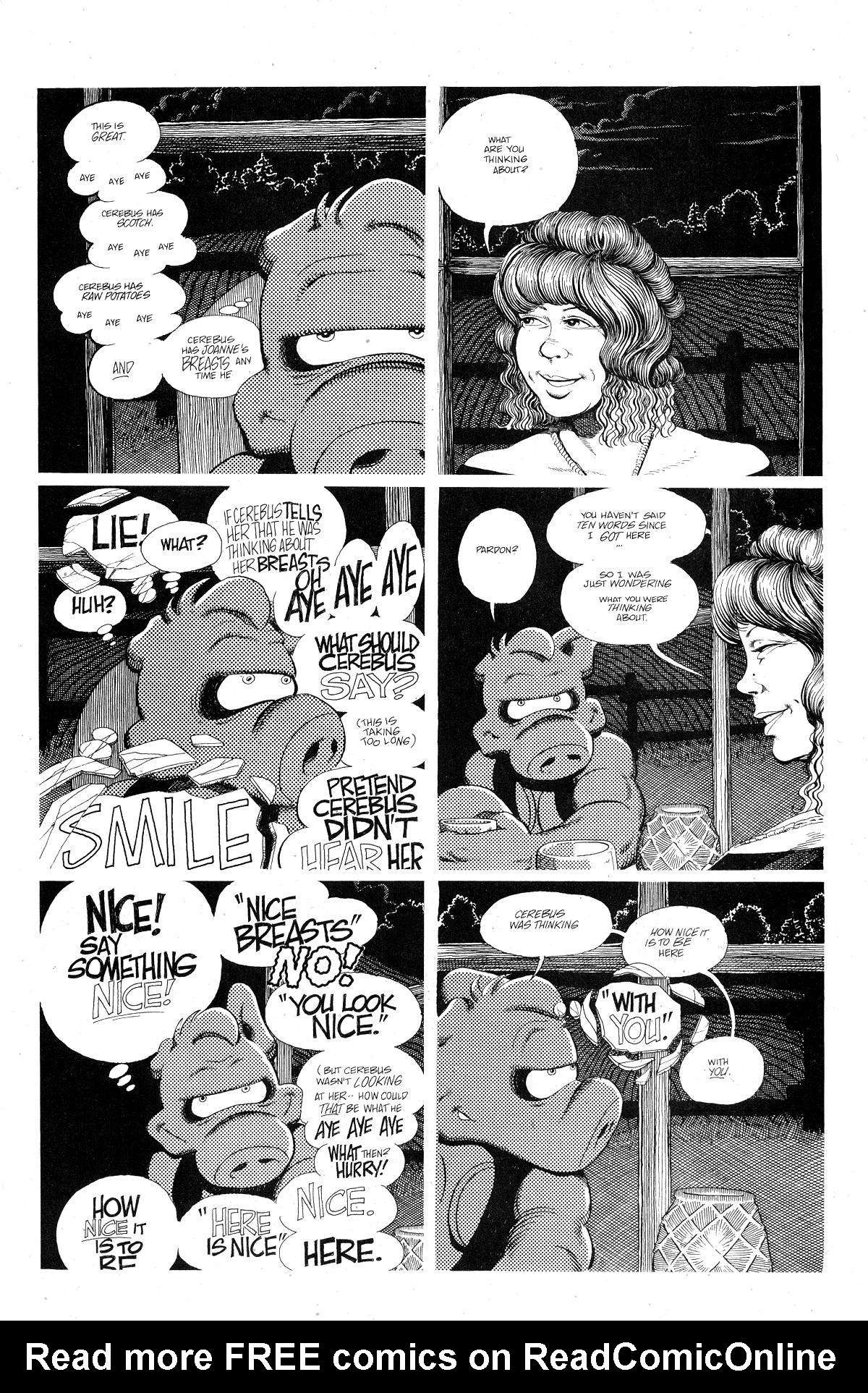 Read online Cerebus comic -  Issue #217 - 9