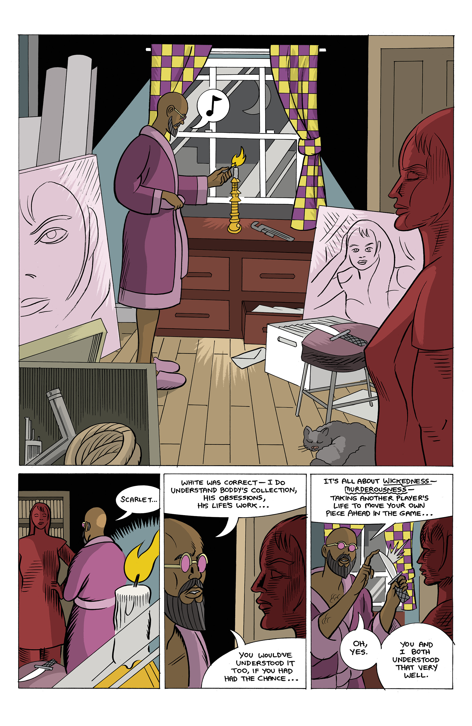 Read online Clue: Candlestick comic -  Issue # _TPB - 76