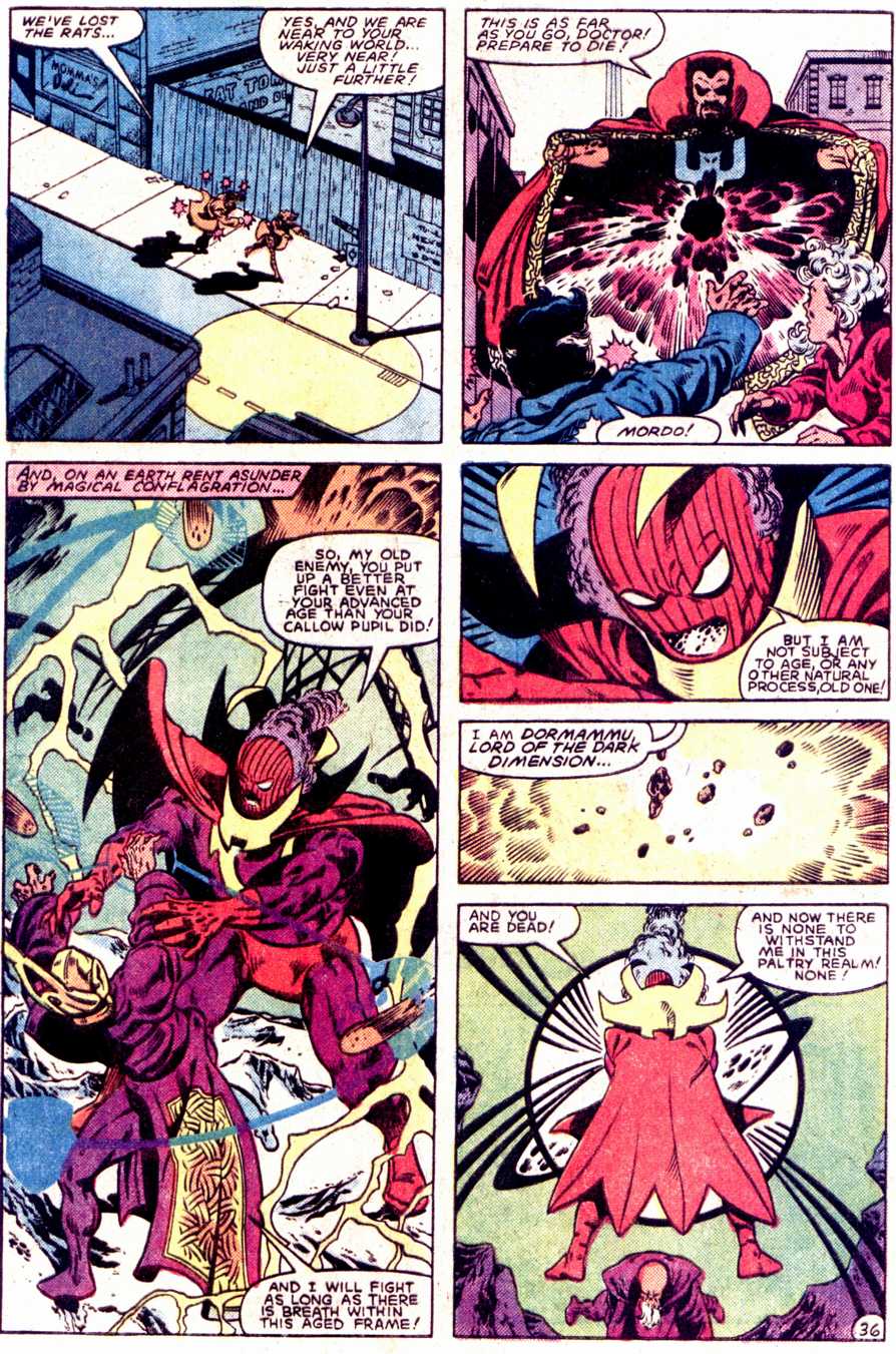 Read online What If? (1977) comic -  Issue #40 - Dr Strange had not become master of The mystic arts - 37
