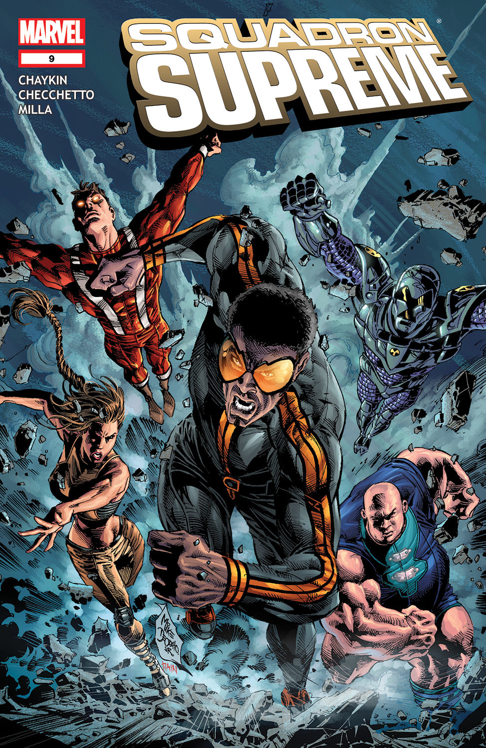 Read online Squadron Supreme (2008) comic -  Issue #9 - 1