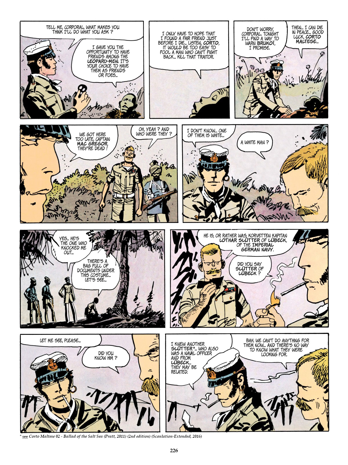 Read online Corto Maltese comic -  Issue # TPB 8 (Part 2) - 88