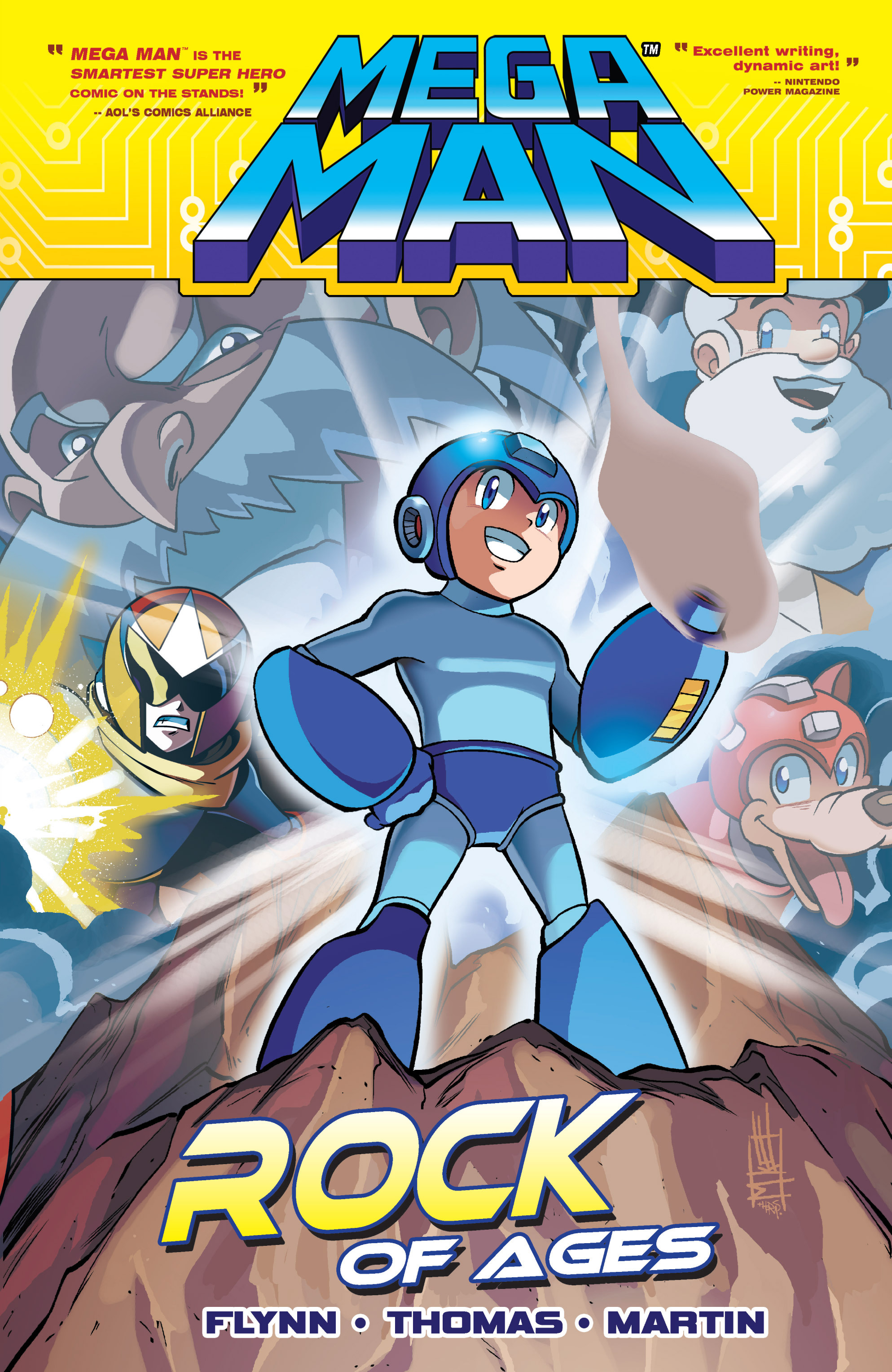 Read online Mega Man comic -  Issue # _TPB 5 - 1
