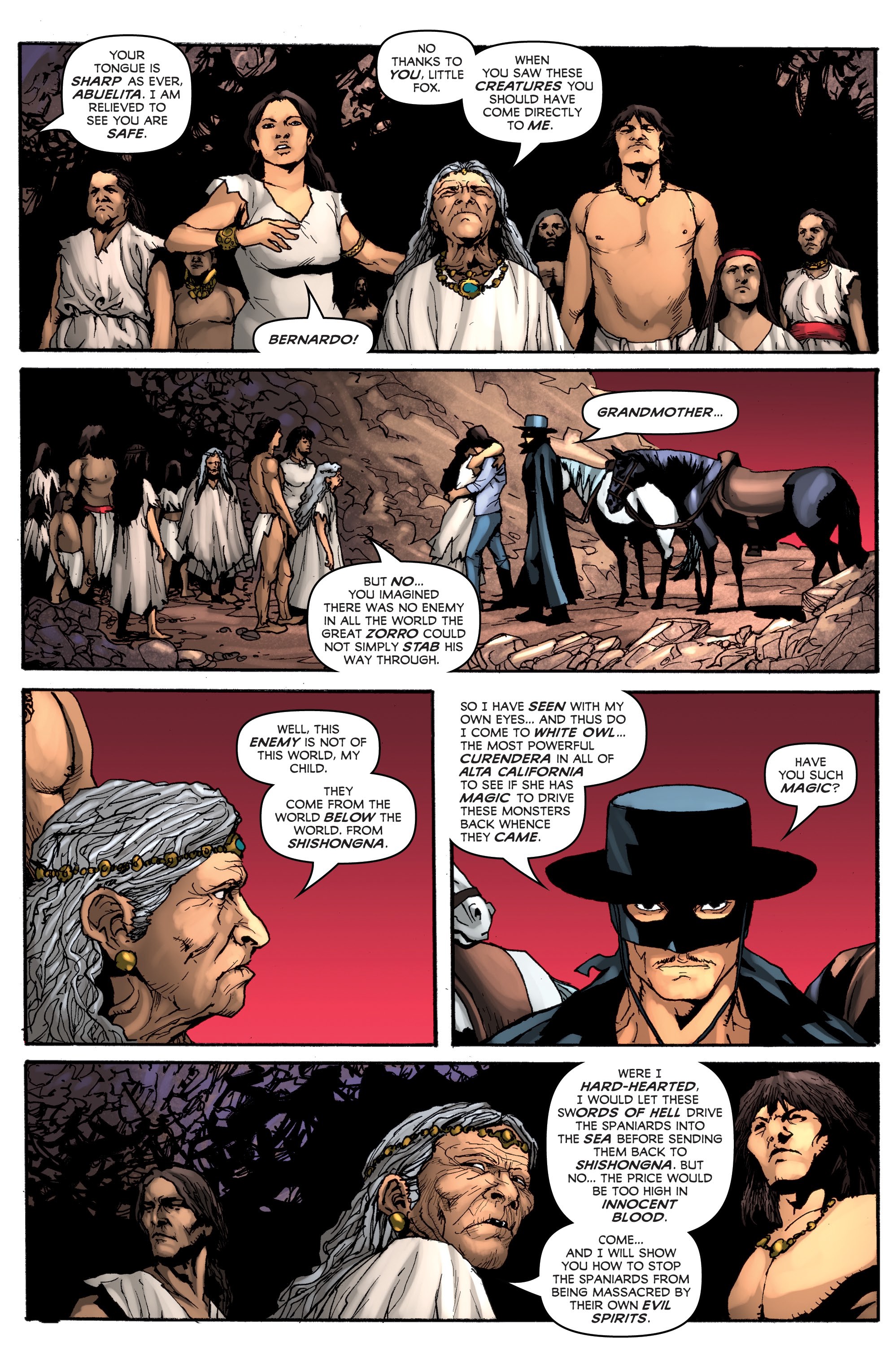 Read online Zorro: Swords of Hell comic -  Issue #3 - 19
