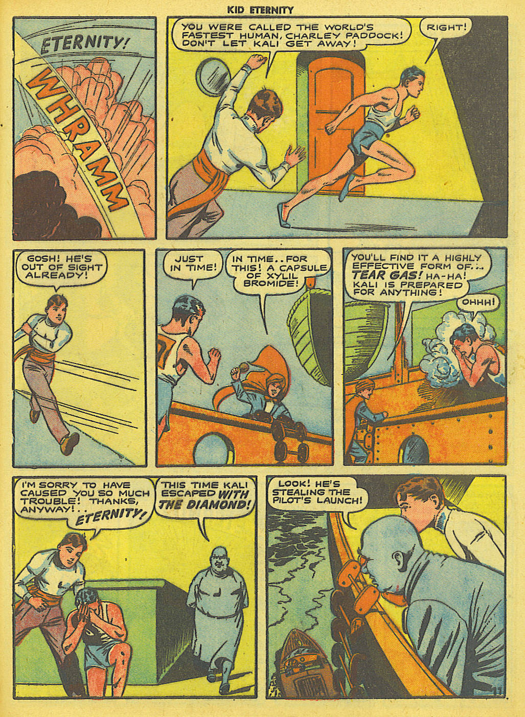 Read online Kid Eternity (1946) comic -  Issue #1 - 45