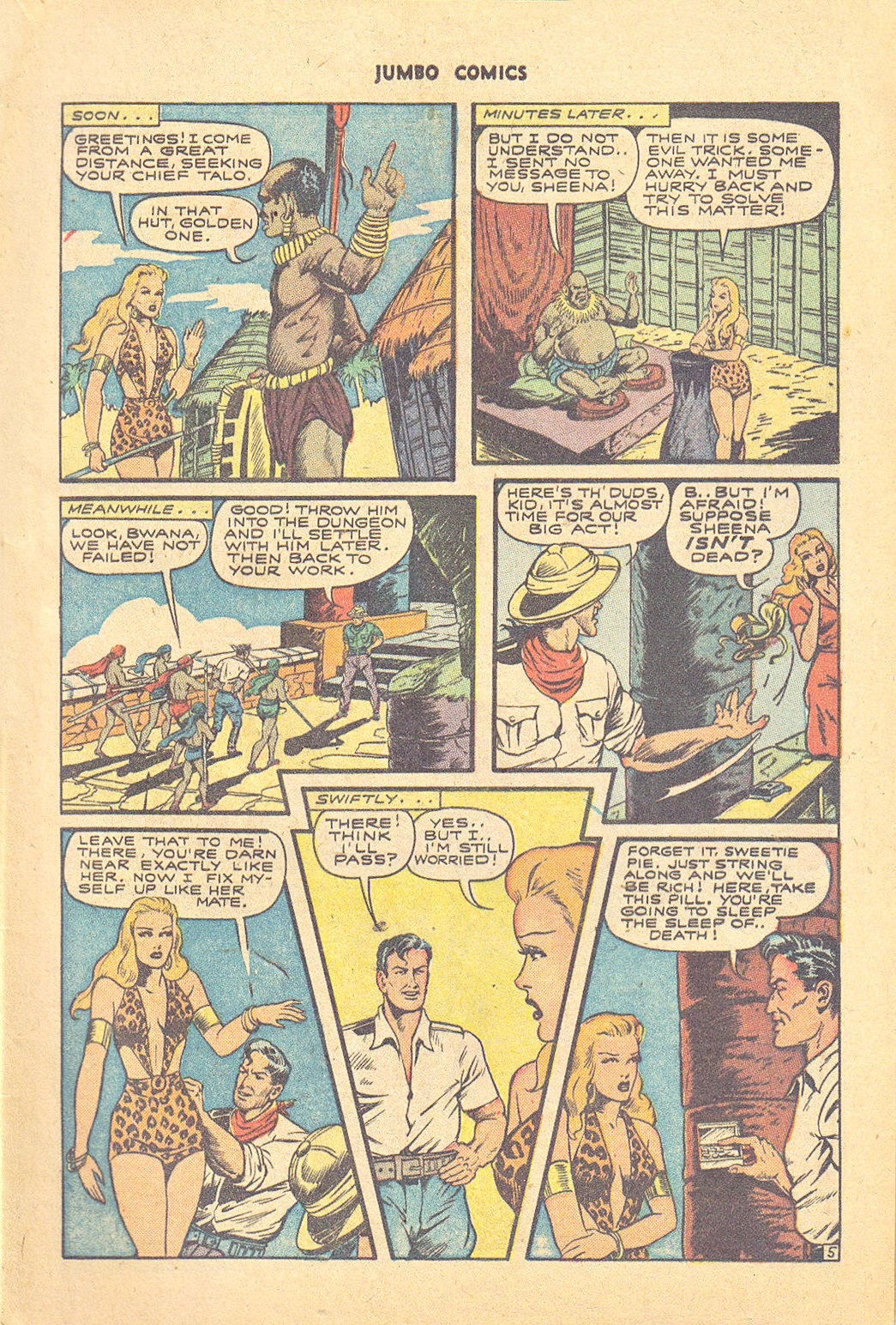 Read online Jumbo Comics comic -  Issue #74 - 7