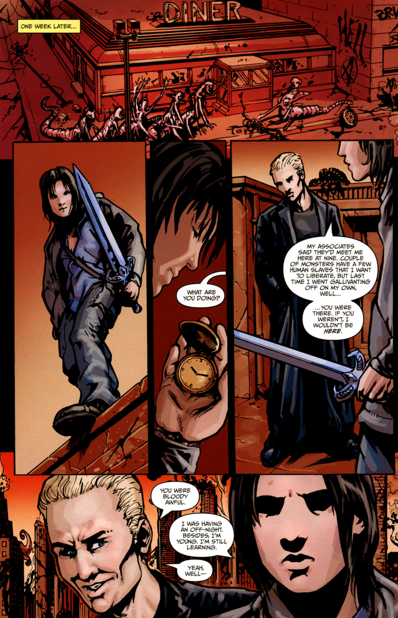 Read online Spike: After the Fall comic -  Issue #4 - 22