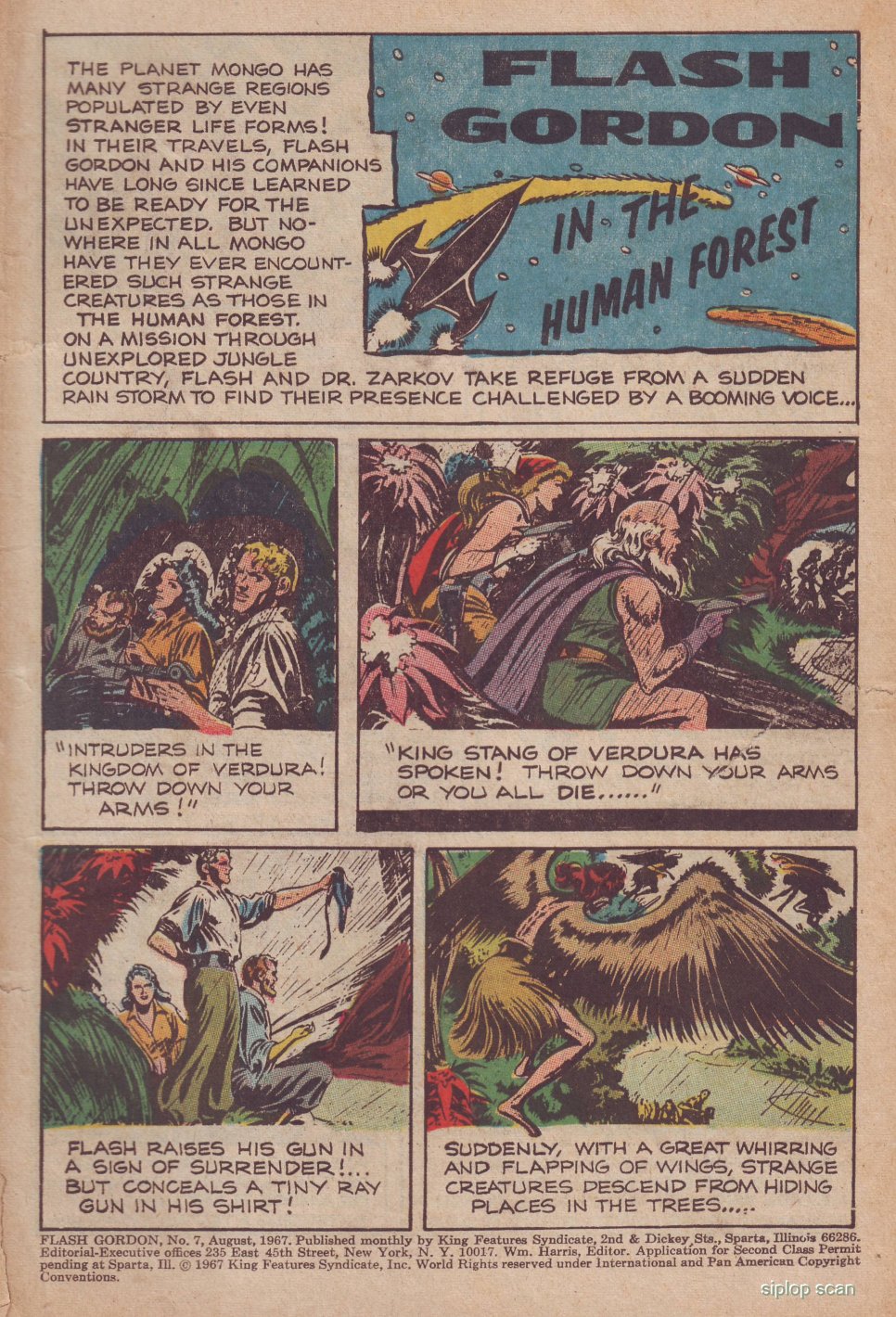 Read online Flash Gordon (1966) comic -  Issue #7 - 3
