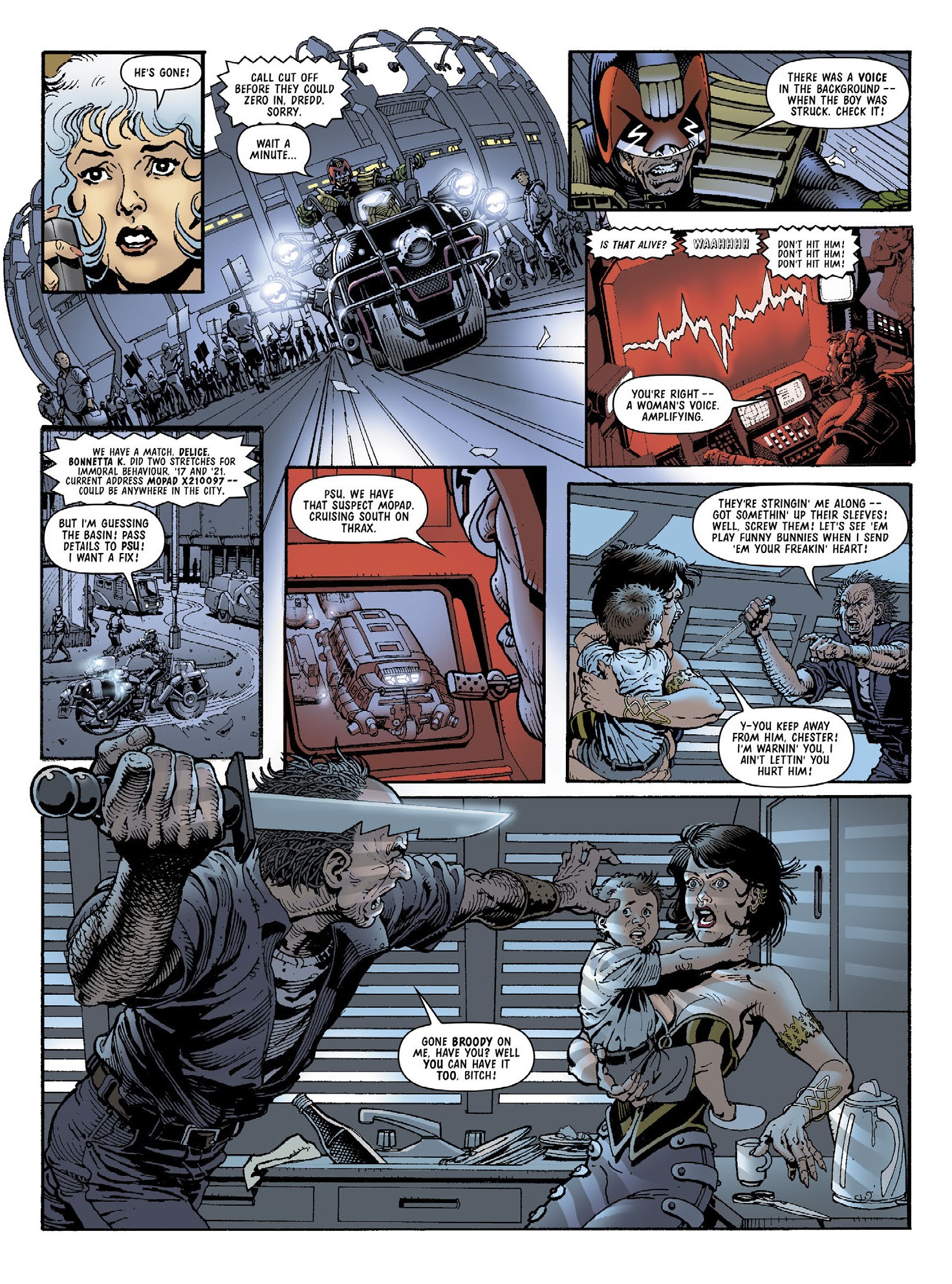 Read online Judge Dredd: The Complete Case Files comic -  Issue # TPB 38 (Part 3) - 39