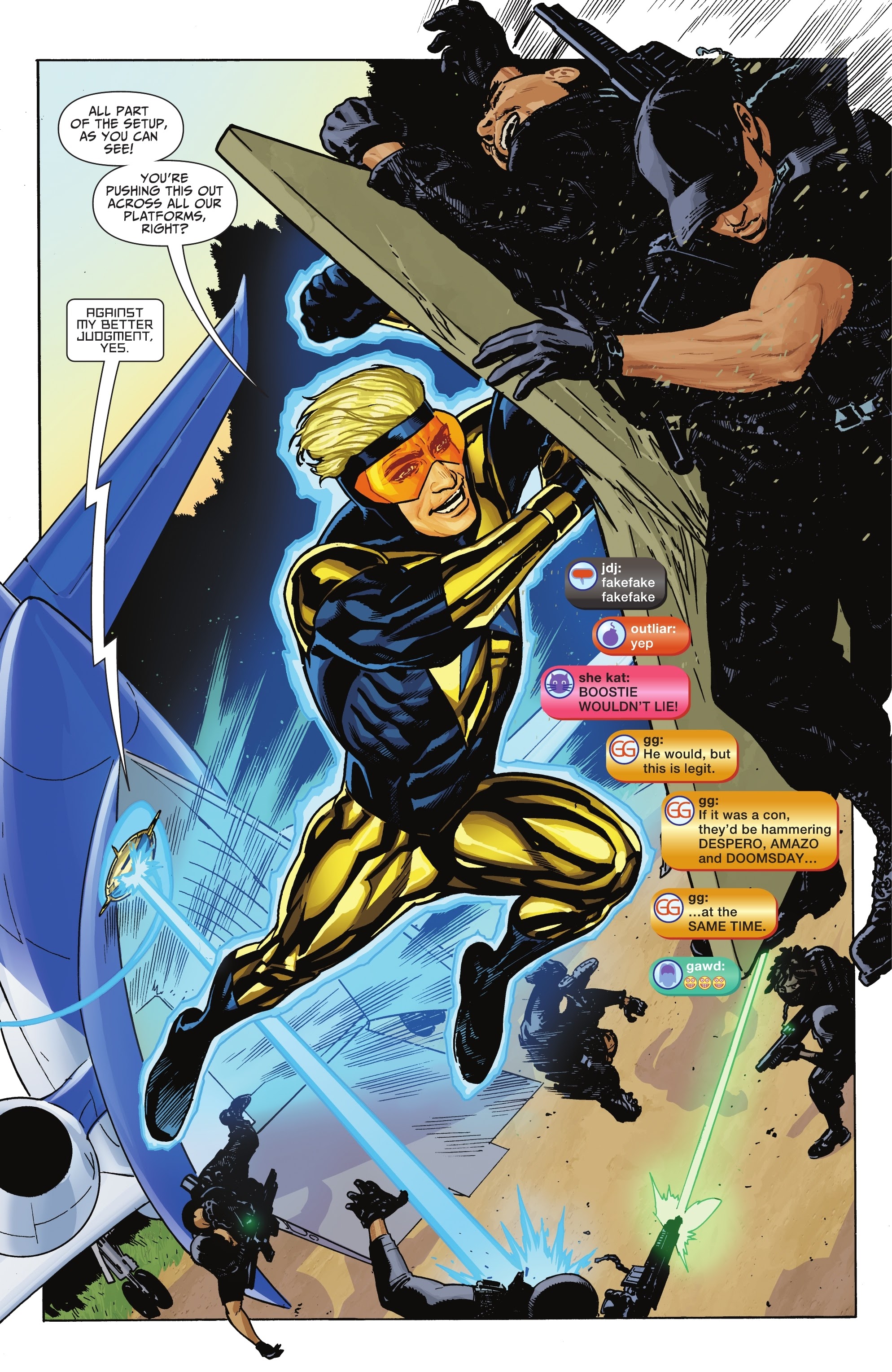 Read online Blue & Gold comic -  Issue #2 - 15