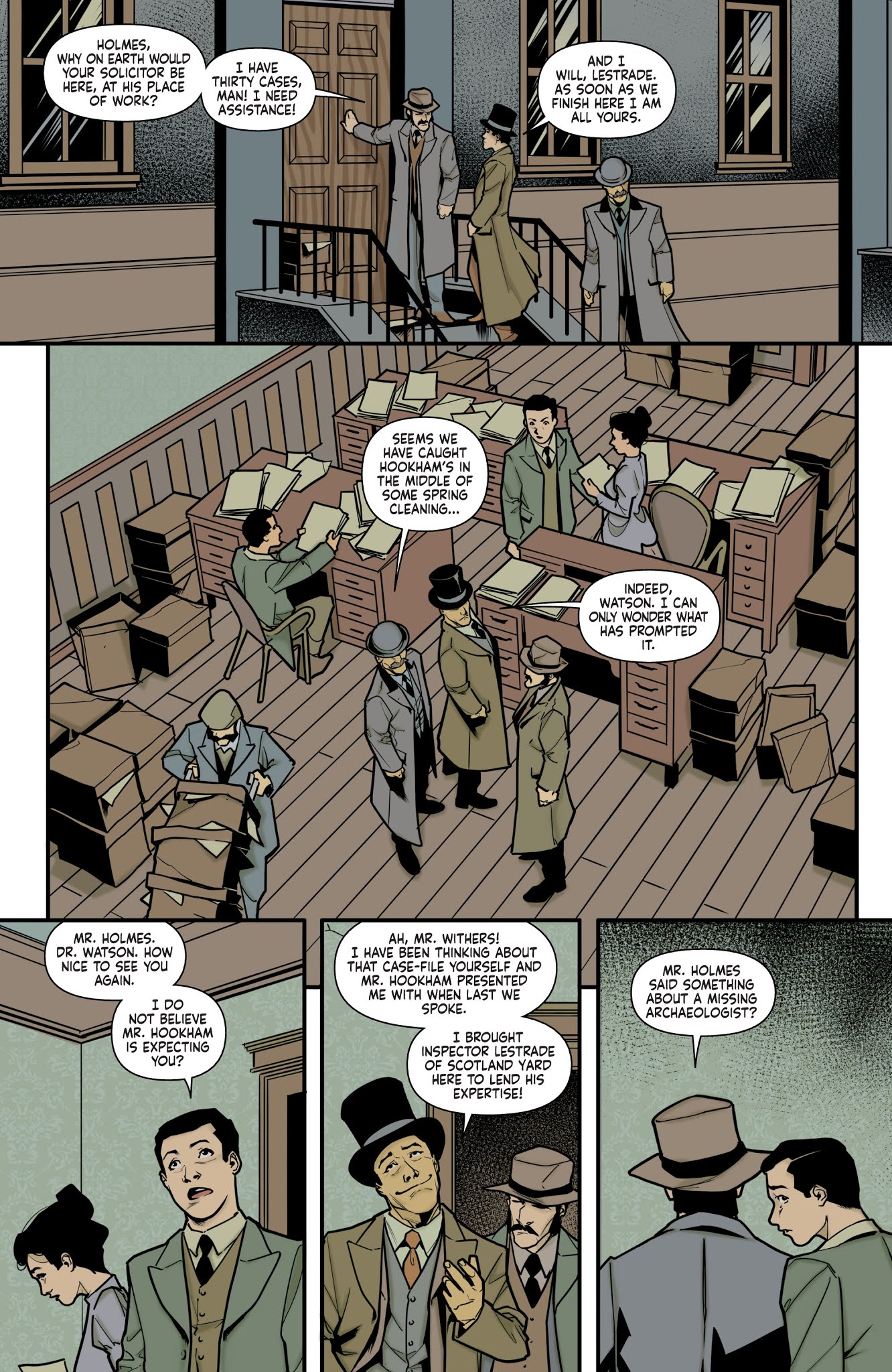 Read online Sherlock Holmes: The Vanishing Man comic -  Issue #3 - 8