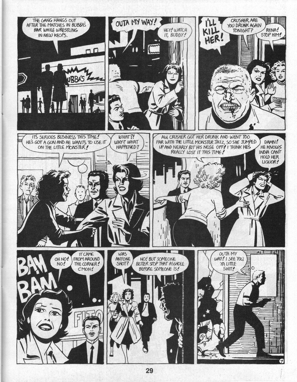 Read online Love and Rockets (1982) comic -  Issue #14 - 31