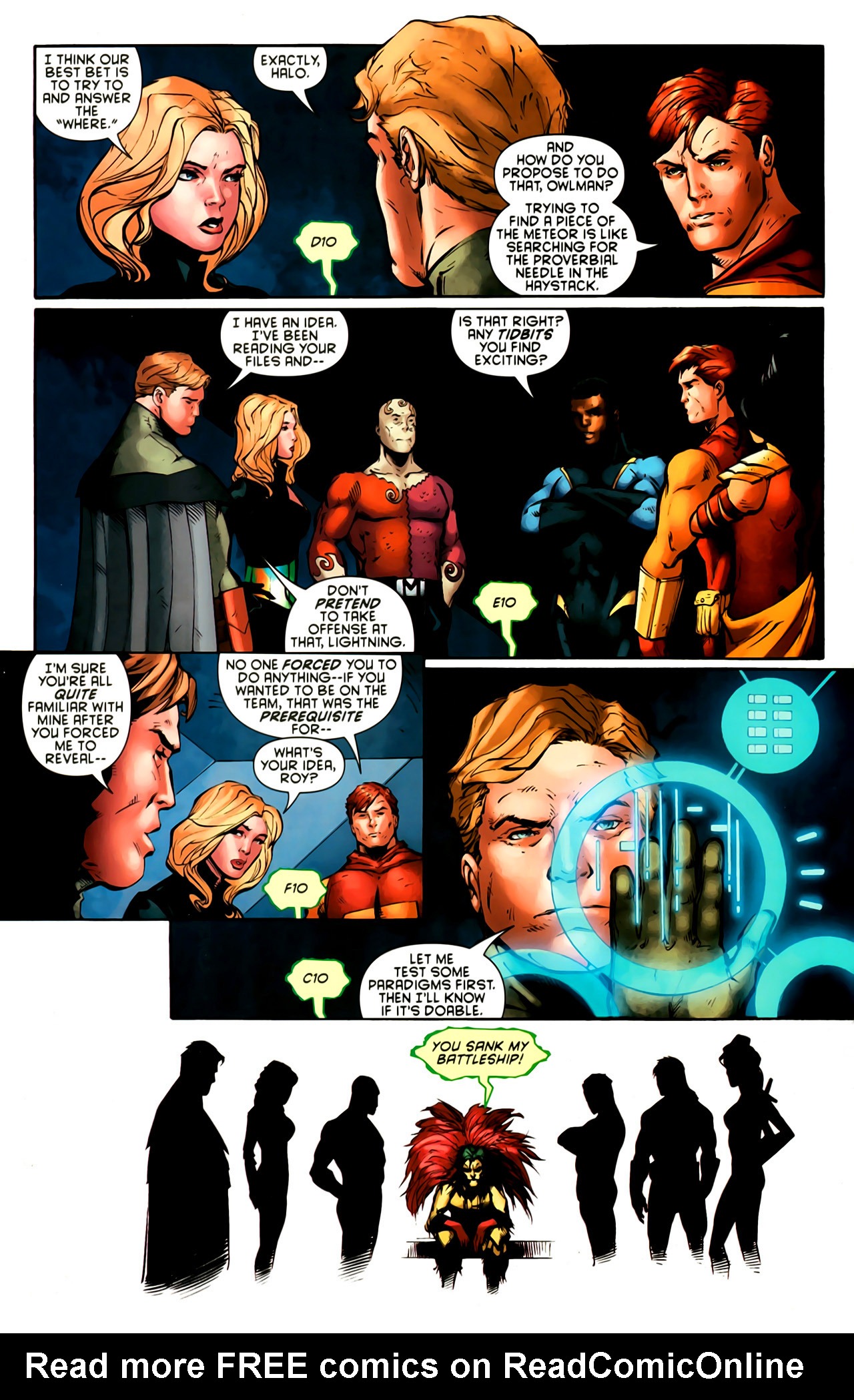 Read online The Outsiders (2009) comic -  Issue #18 - 5