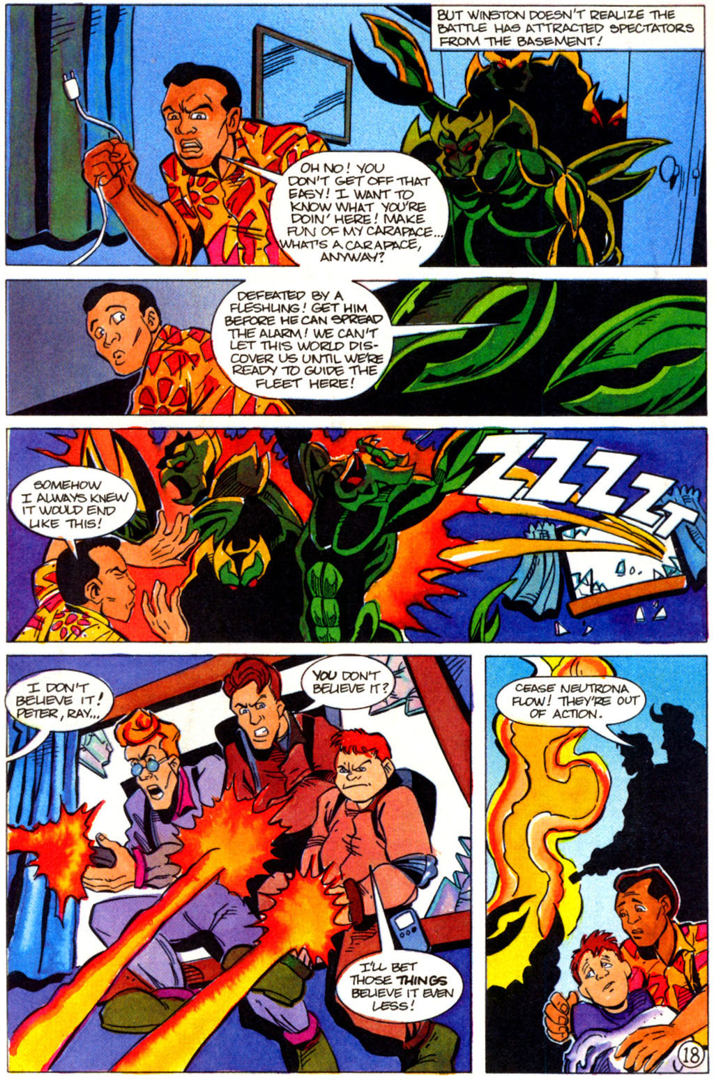 Read online Real Ghostbusters comic -  Issue #18 - 25