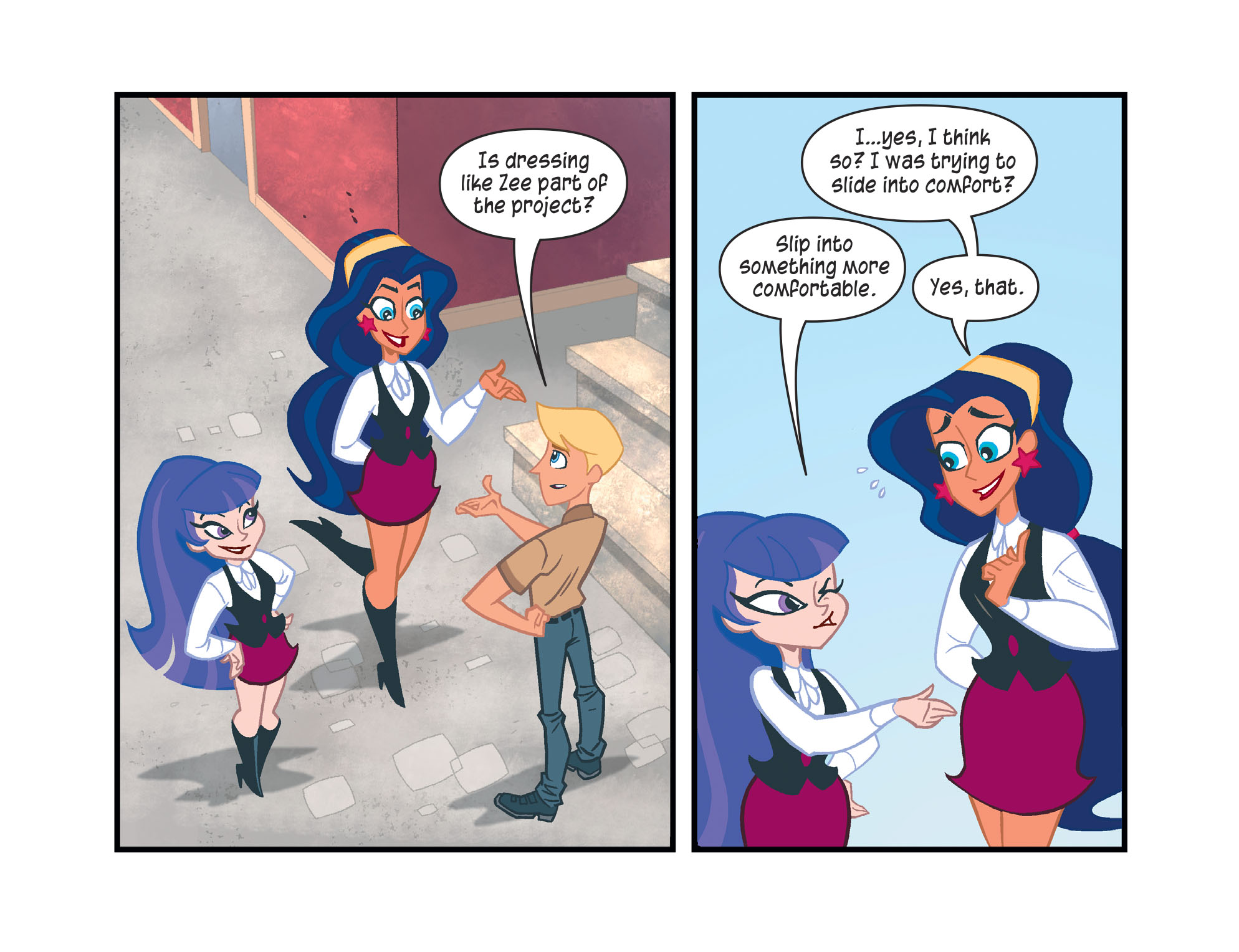 Read online DC Super Hero Girls: Weird Science comic -  Issue #7 - 4