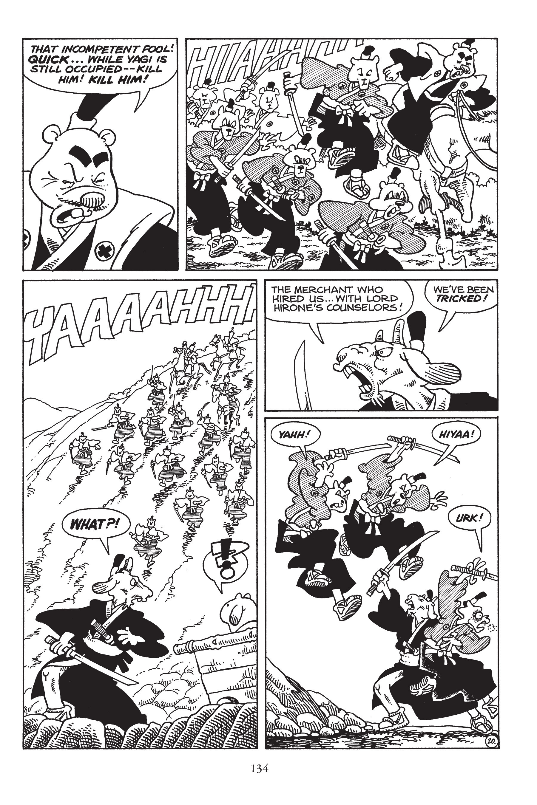 Read online Usagi Yojimbo (1987) comic -  Issue # _TPB 5 - 131