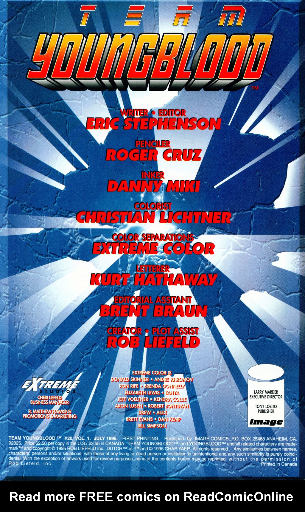 Read online Team Youngblood comic -  Issue #20 - 2