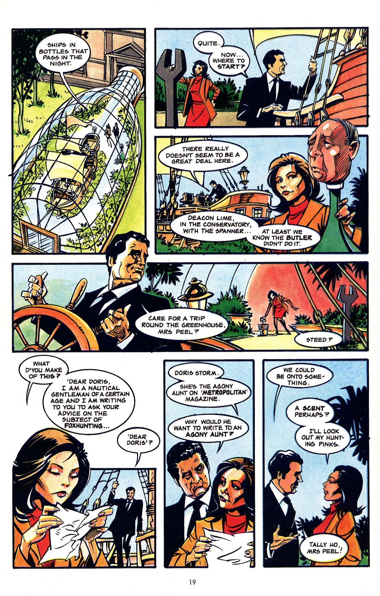Read online Steed and Mrs. Peel (2012) comic -  Issue #1 - 21