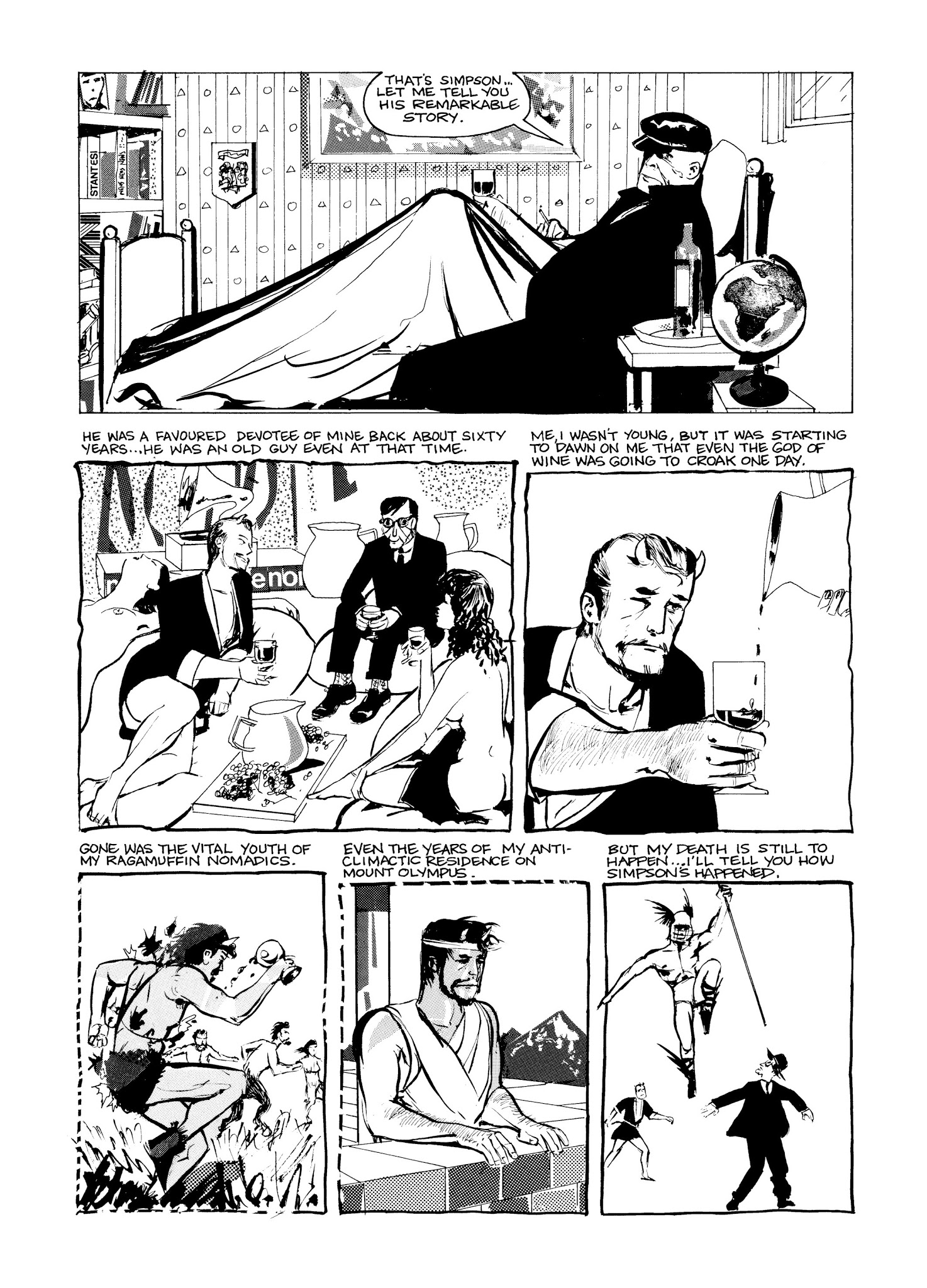 Read online Eddie Campbell's Bacchus comic -  Issue # TPB 2 - 6