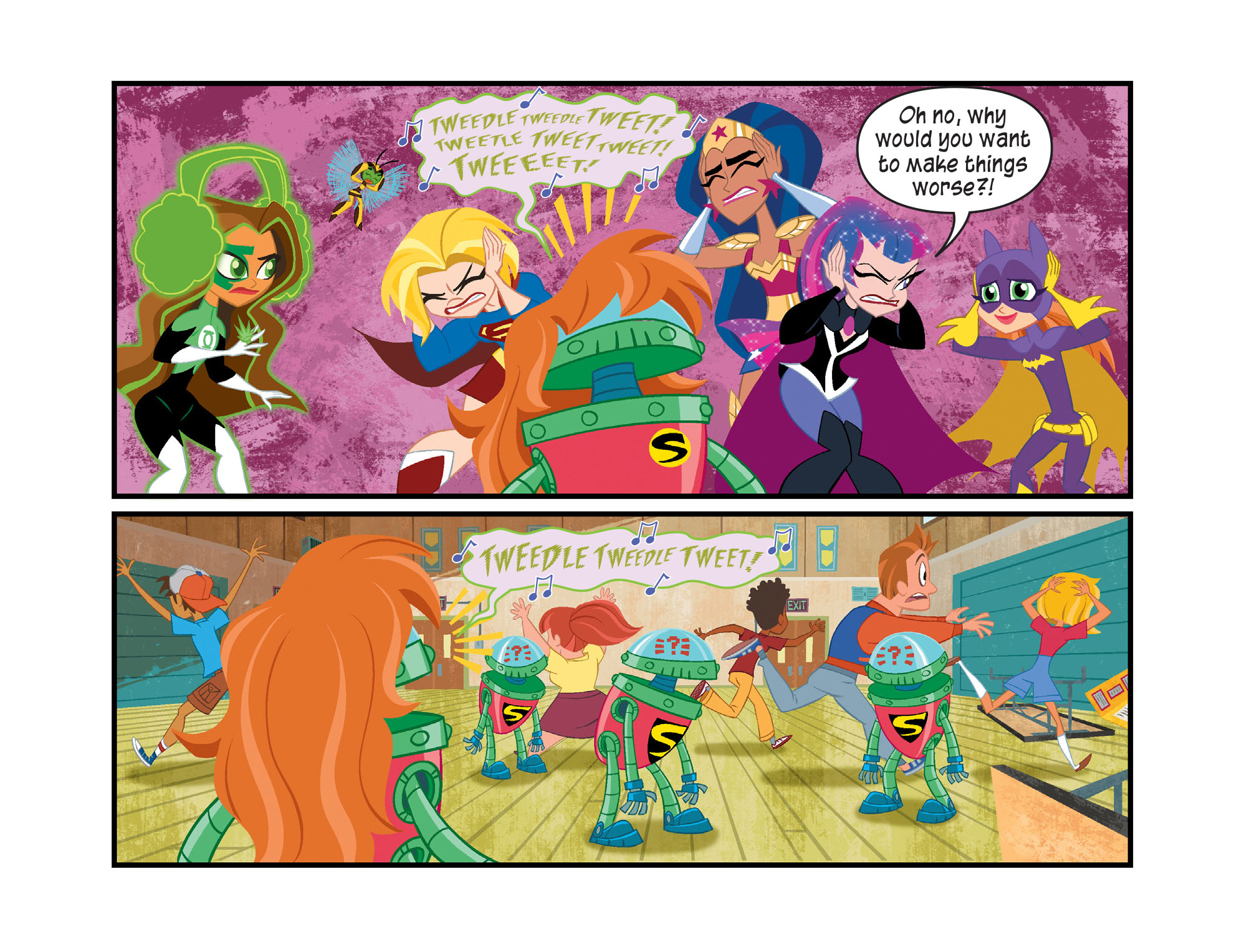 Read online DC Super Hero Girls: Weird Science comic -  Issue #14 - 17