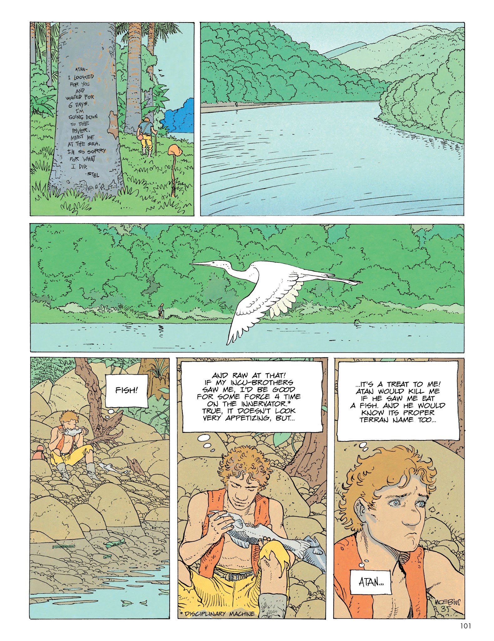 Read online Moebius Library comic -  Issue # TPB - 100